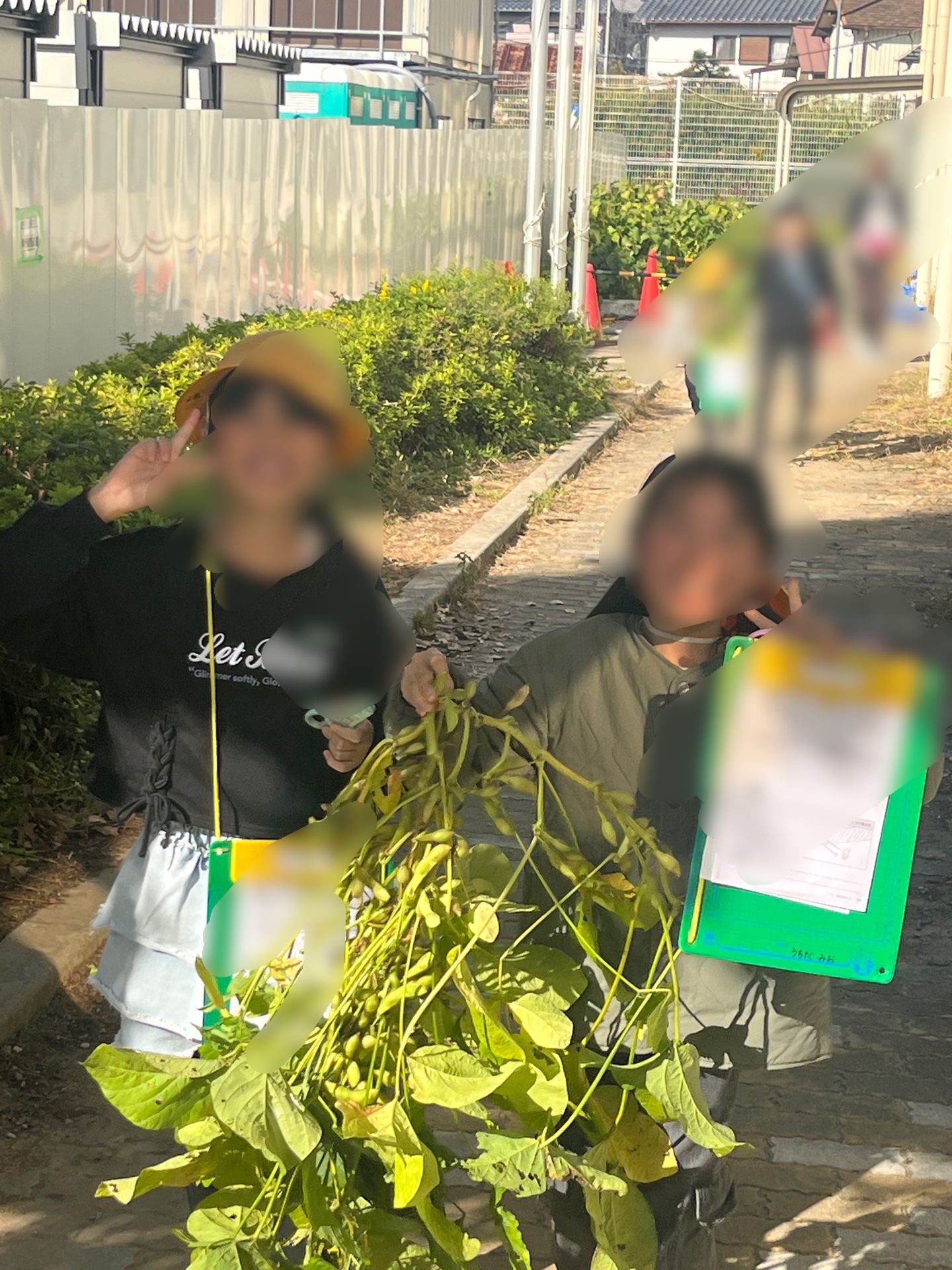 実は、朝に出会った時から、今日の収穫が楽しみだと話をしてくれてたんです