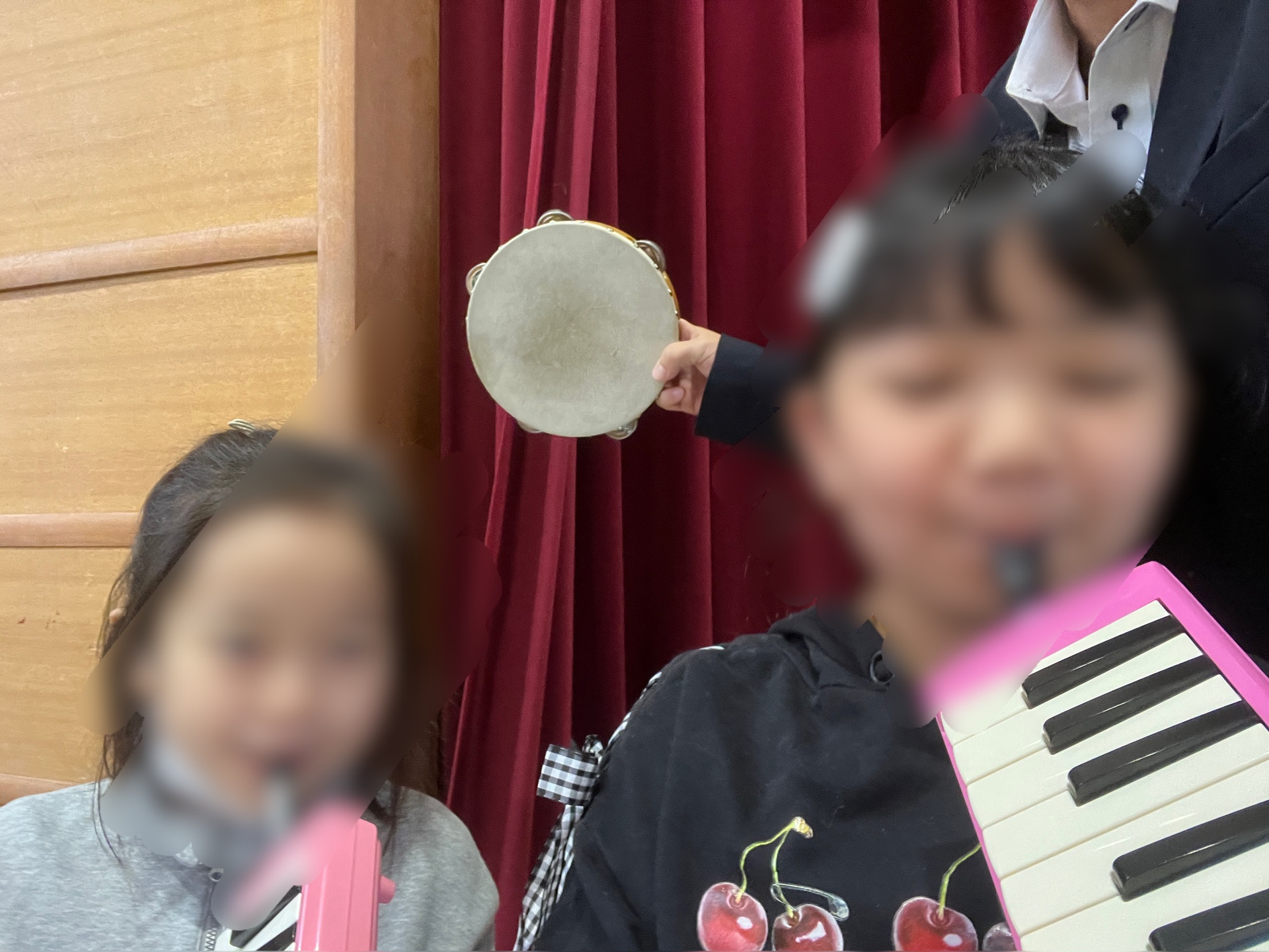 自主練の時の笑顔