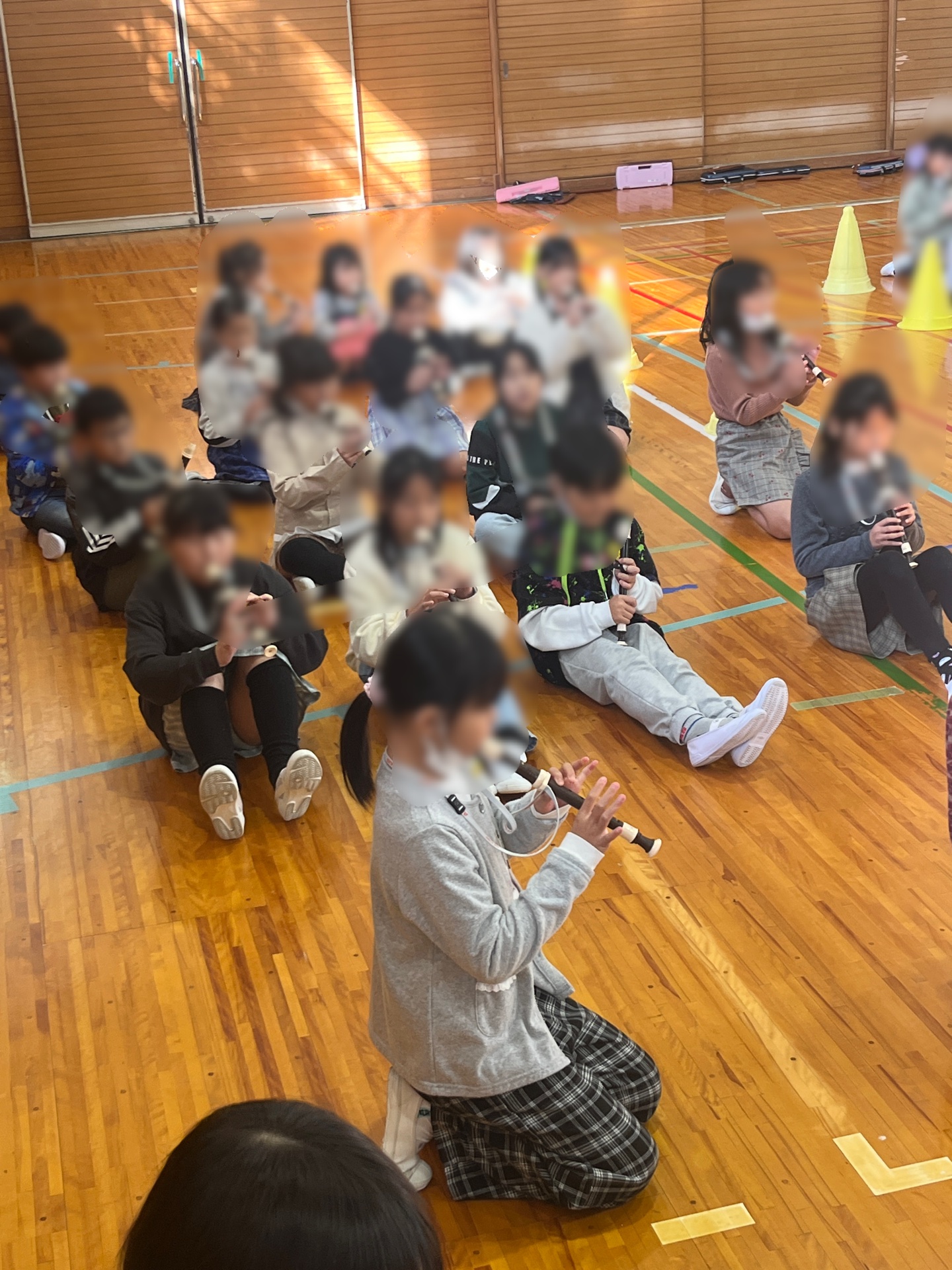 連音出発前練習