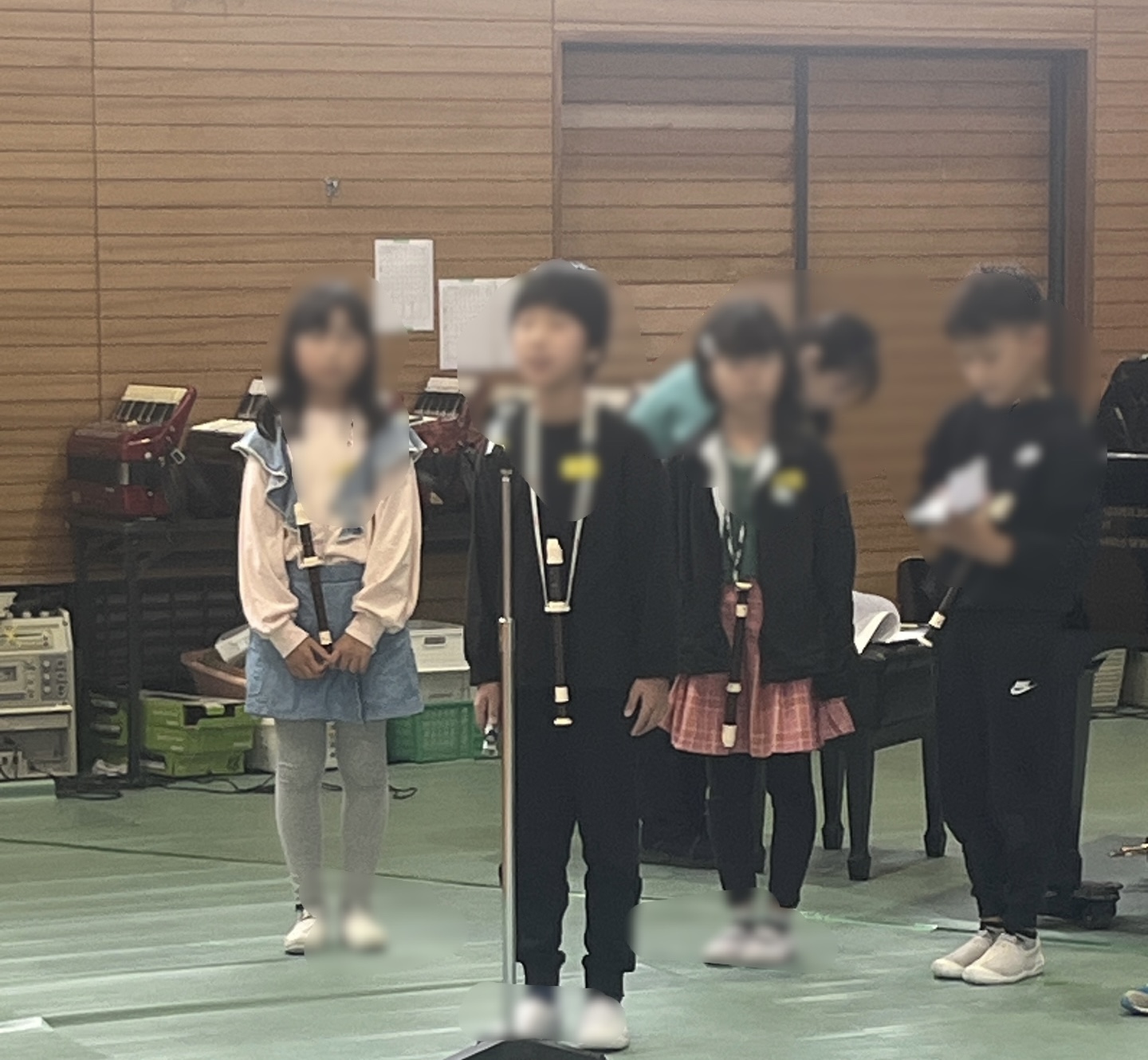 曲紹介の練習も