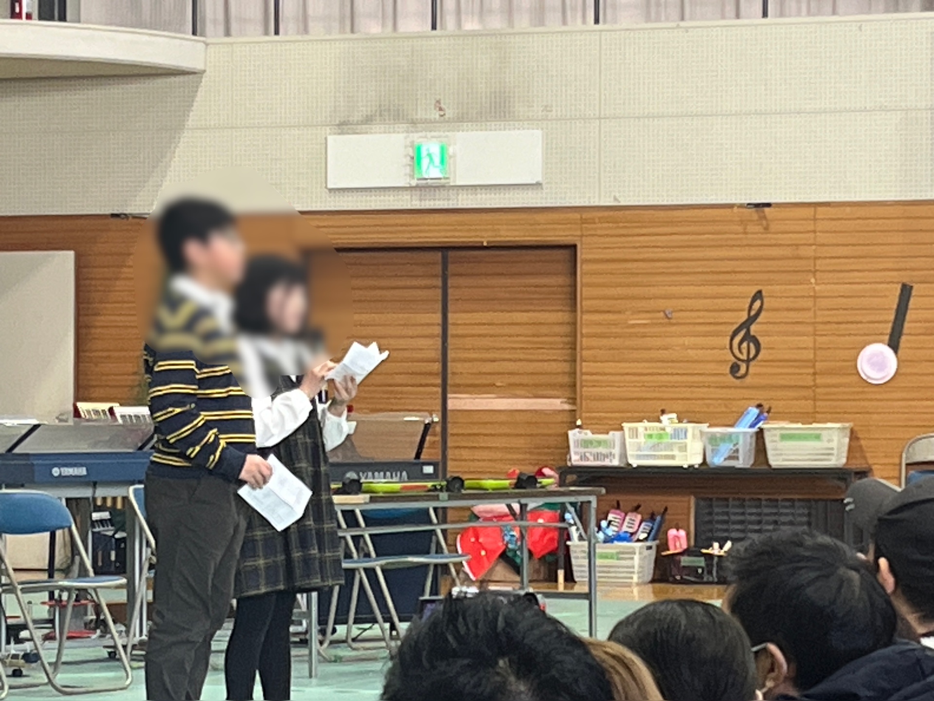 6年生、立派なメッセージ