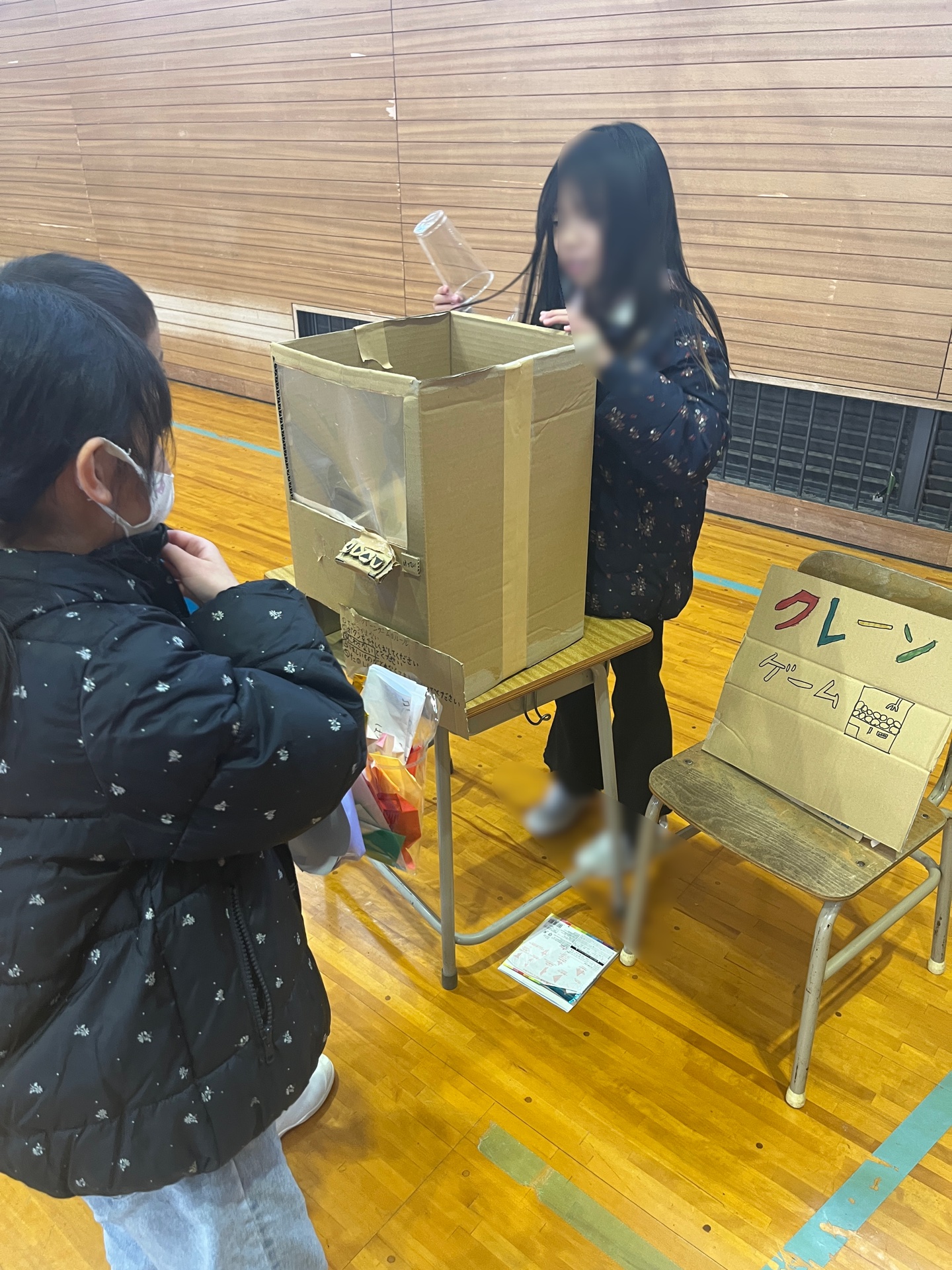 クレーンゲームの別角度