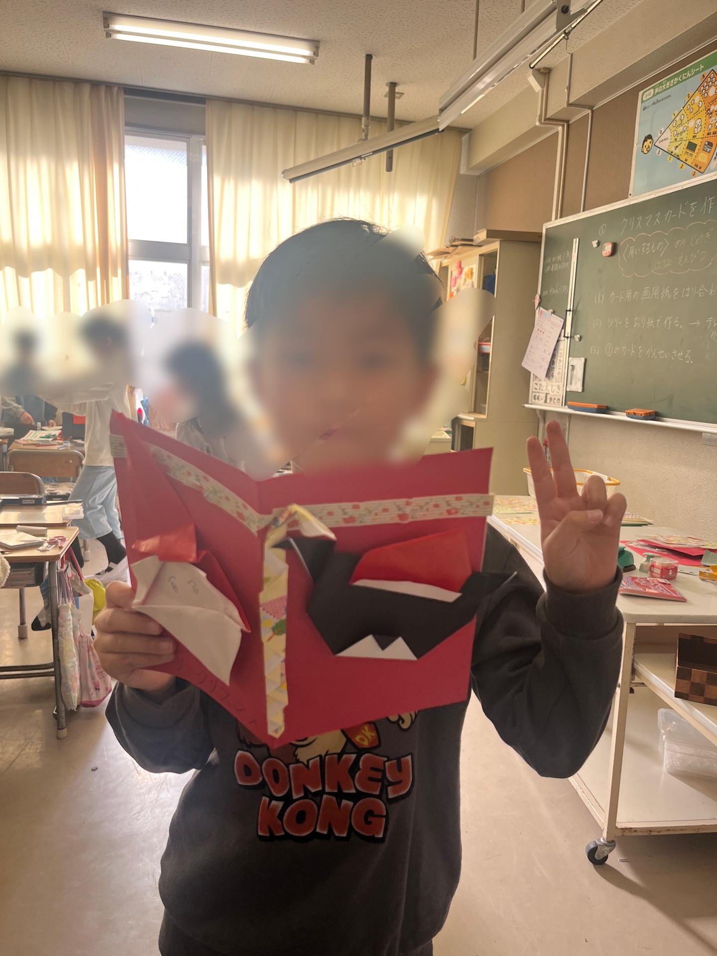 カードの表面もゴージャス