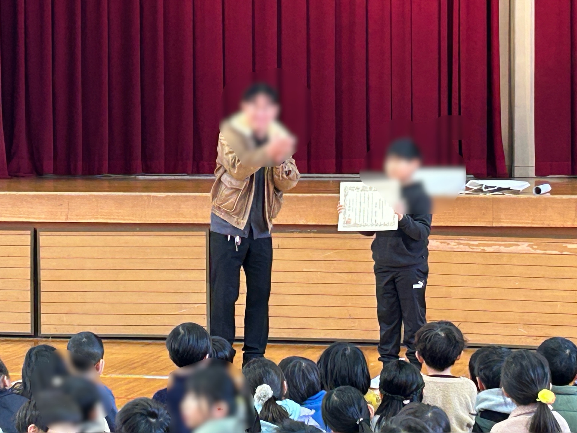 人権標語の表彰