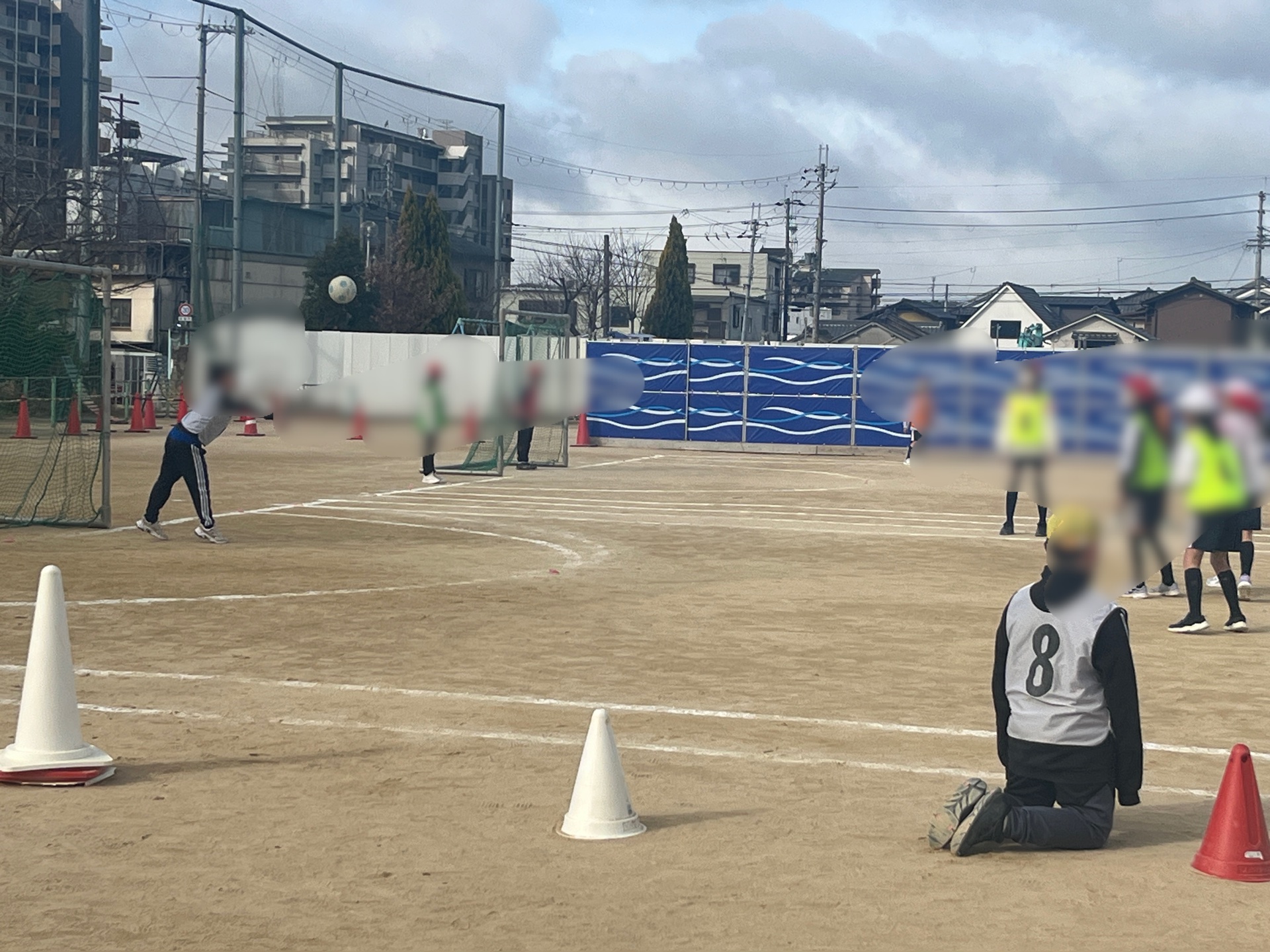 元気にサッカー