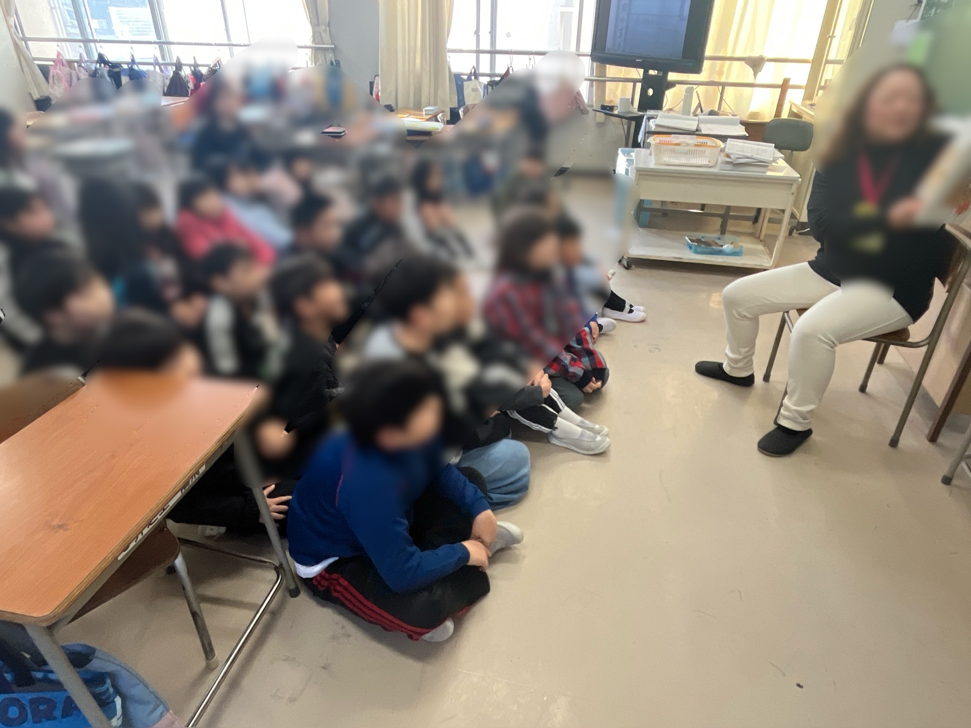 読み聞かせの、とっても素敵な時間でした