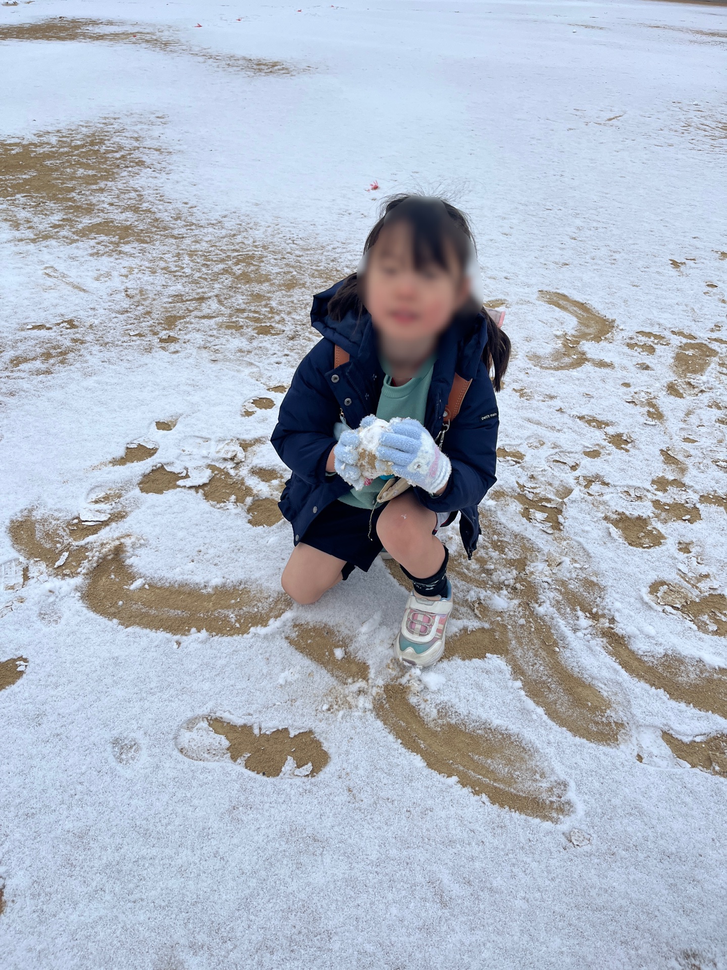 運動場でゴロゴロころがすと