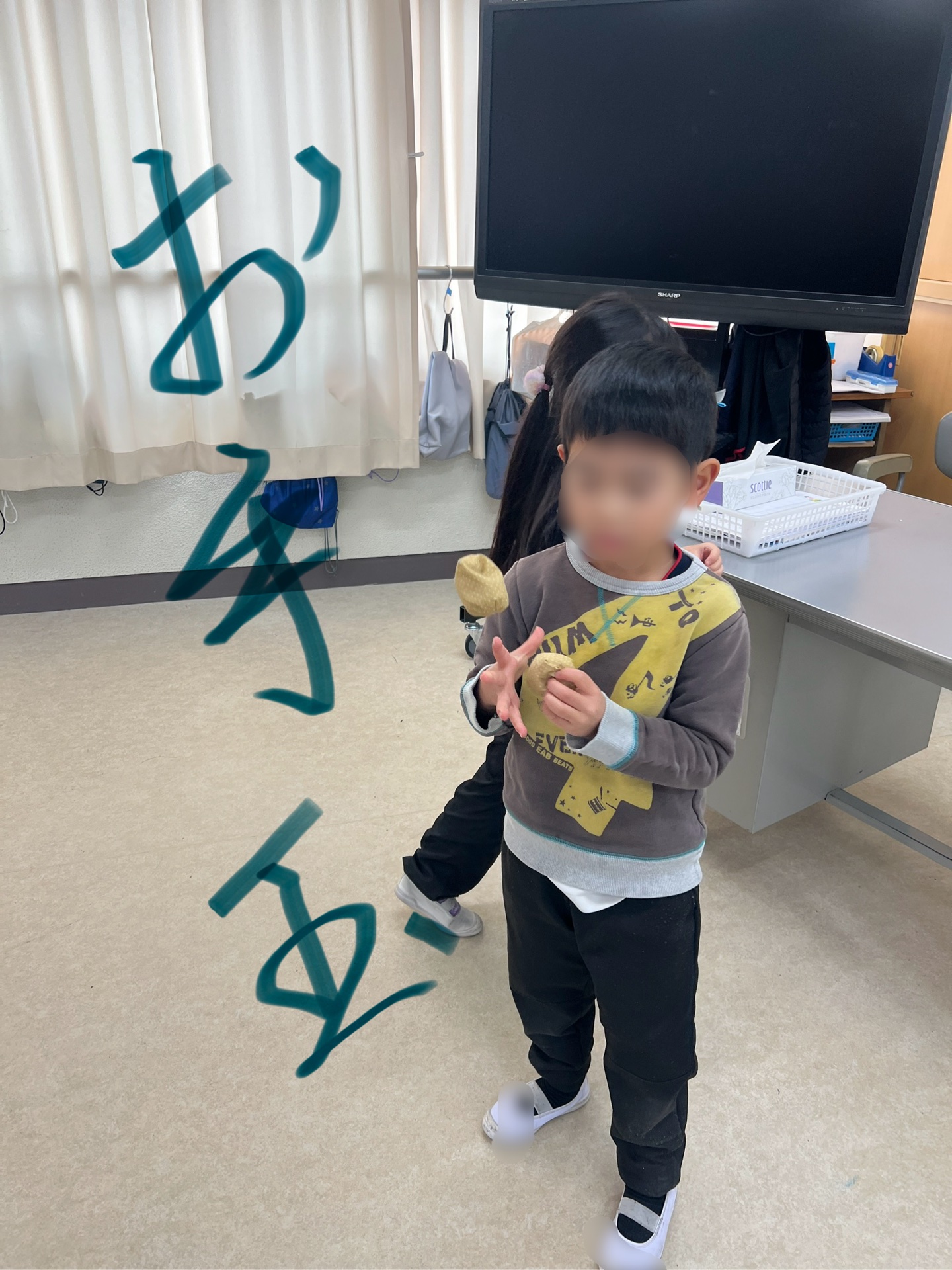 お手玉は難しい