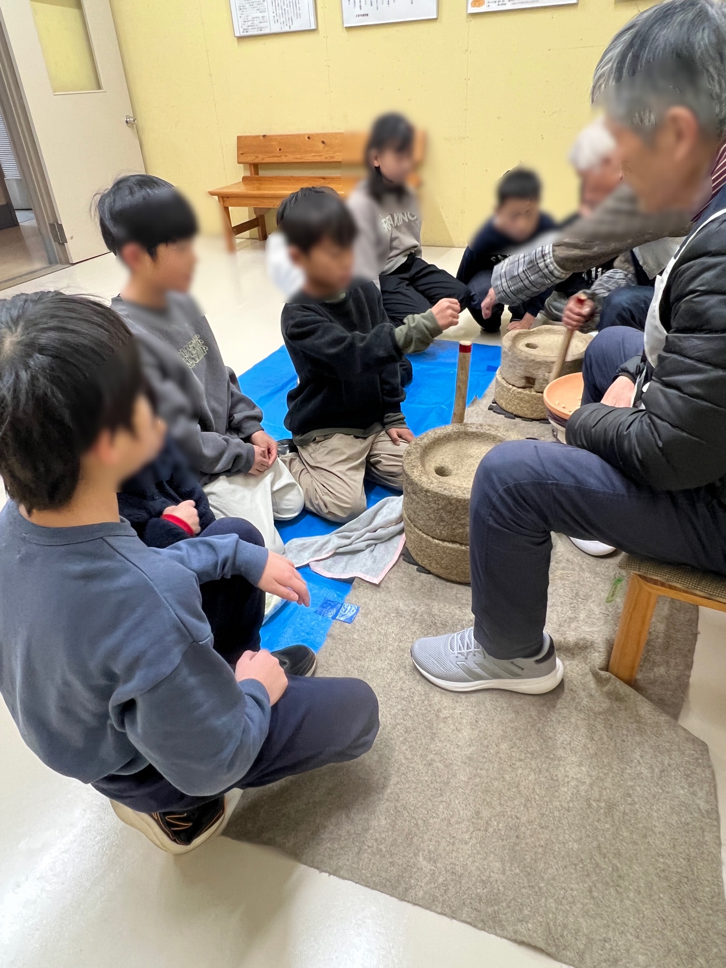 石臼体験の違う角度から