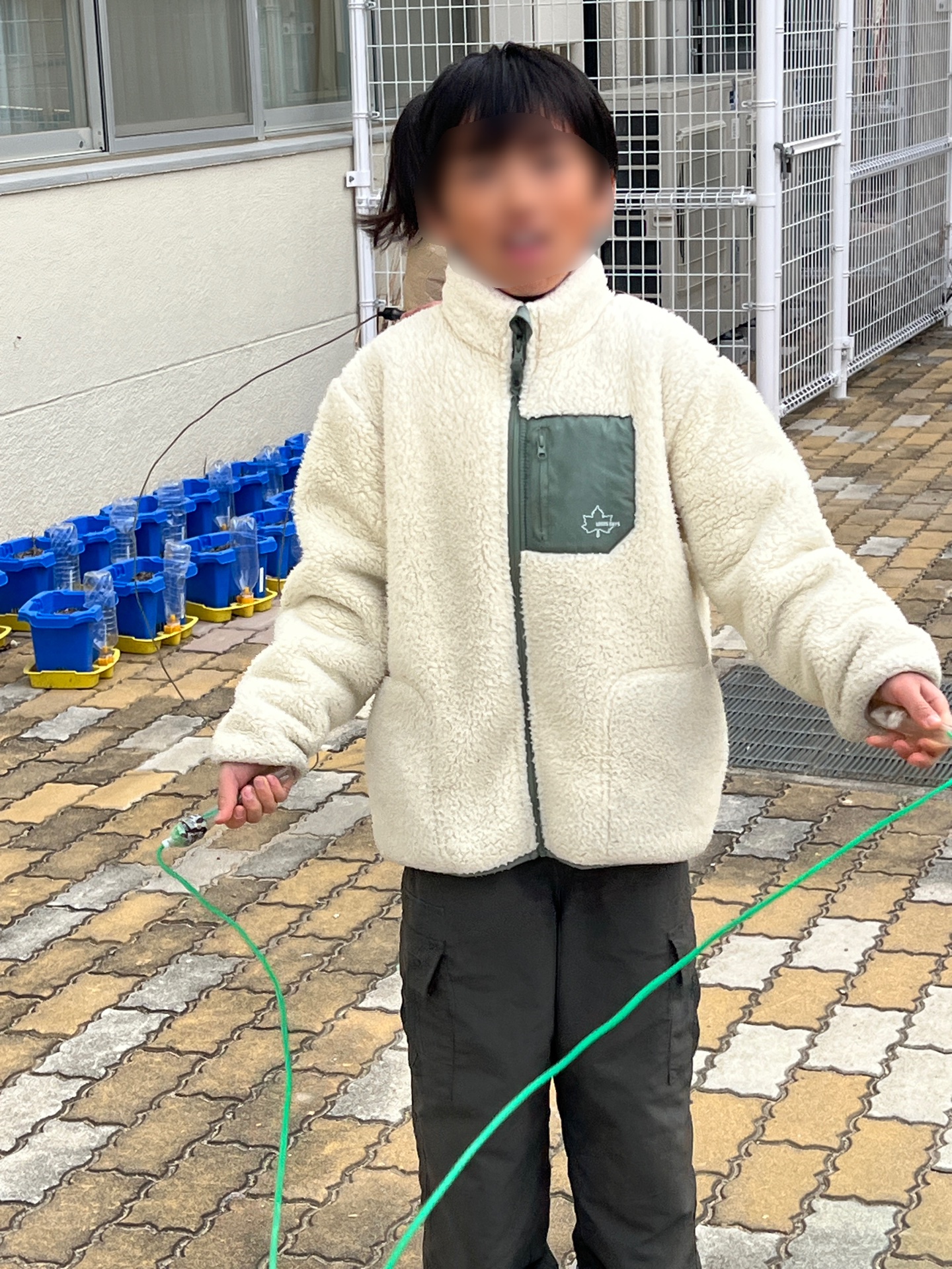 ひとしきり跳んで一休み