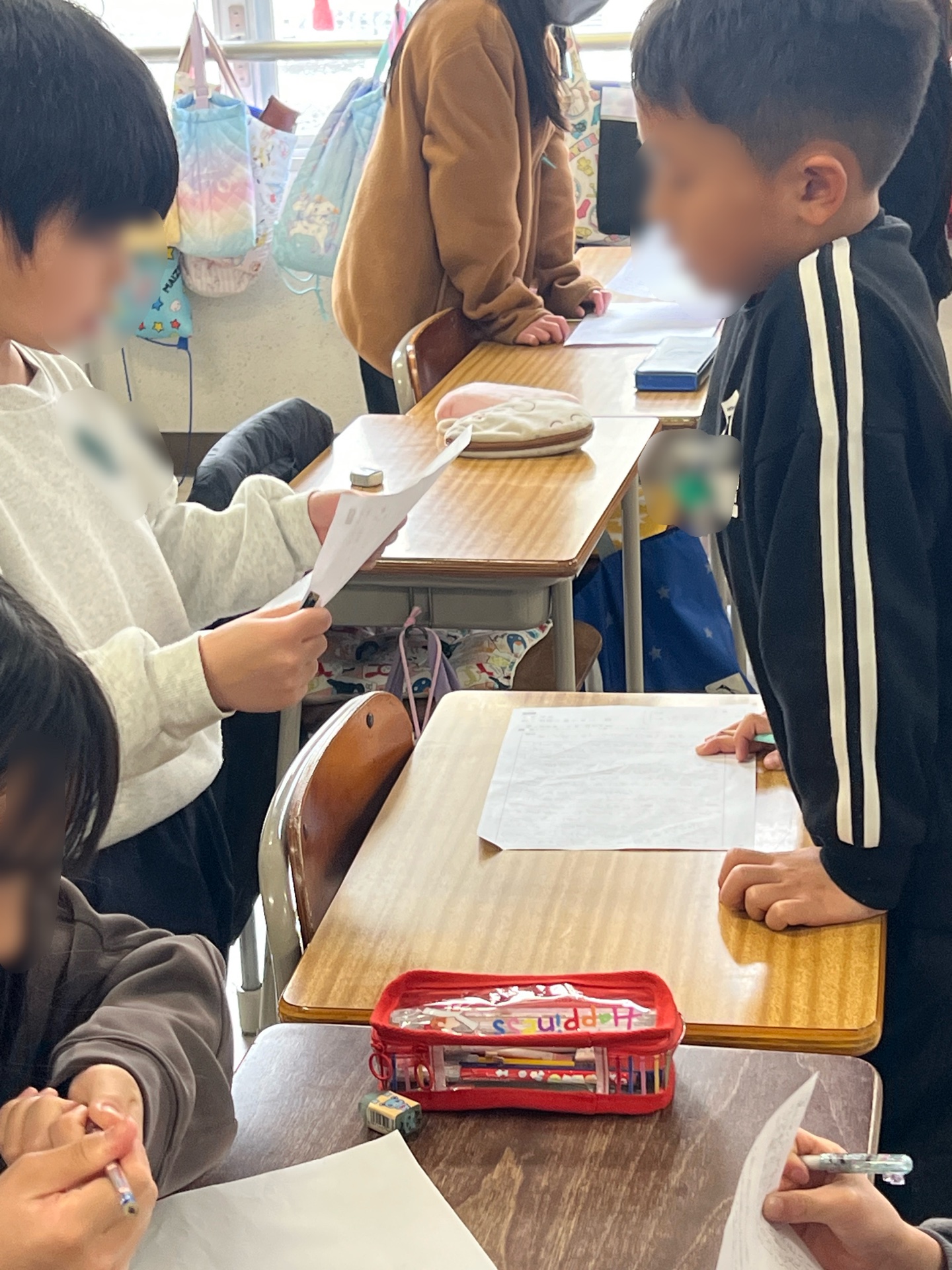 眼差しを向けて、しっかりと聞く