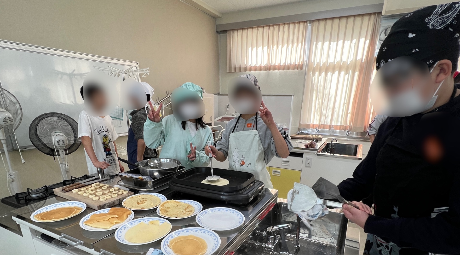 準備と片付け同時進行