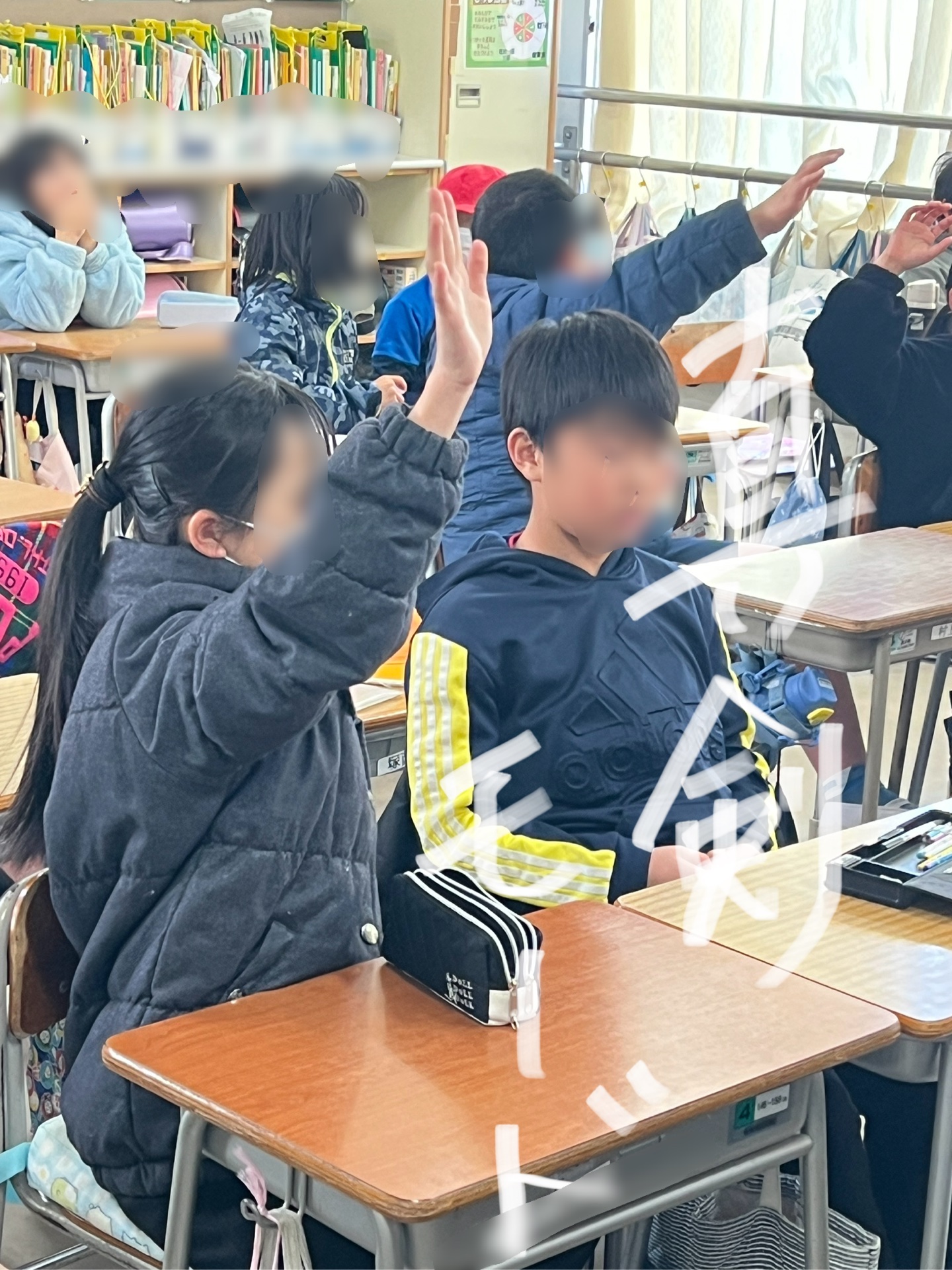 真剣に応える姿