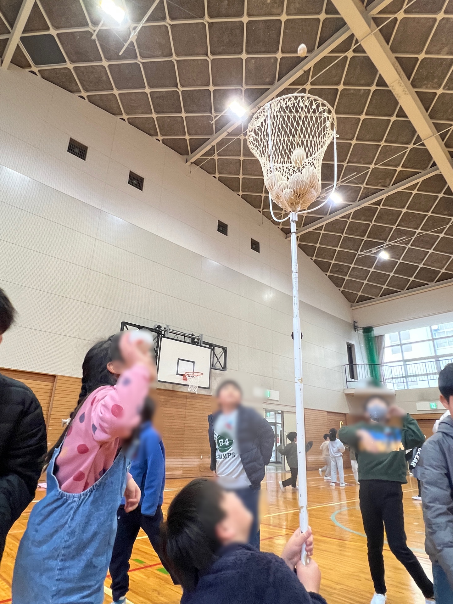 玉入れは難しい