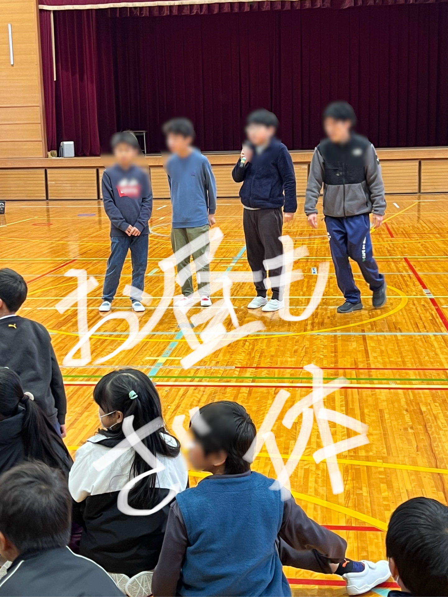 開会のあいさつ