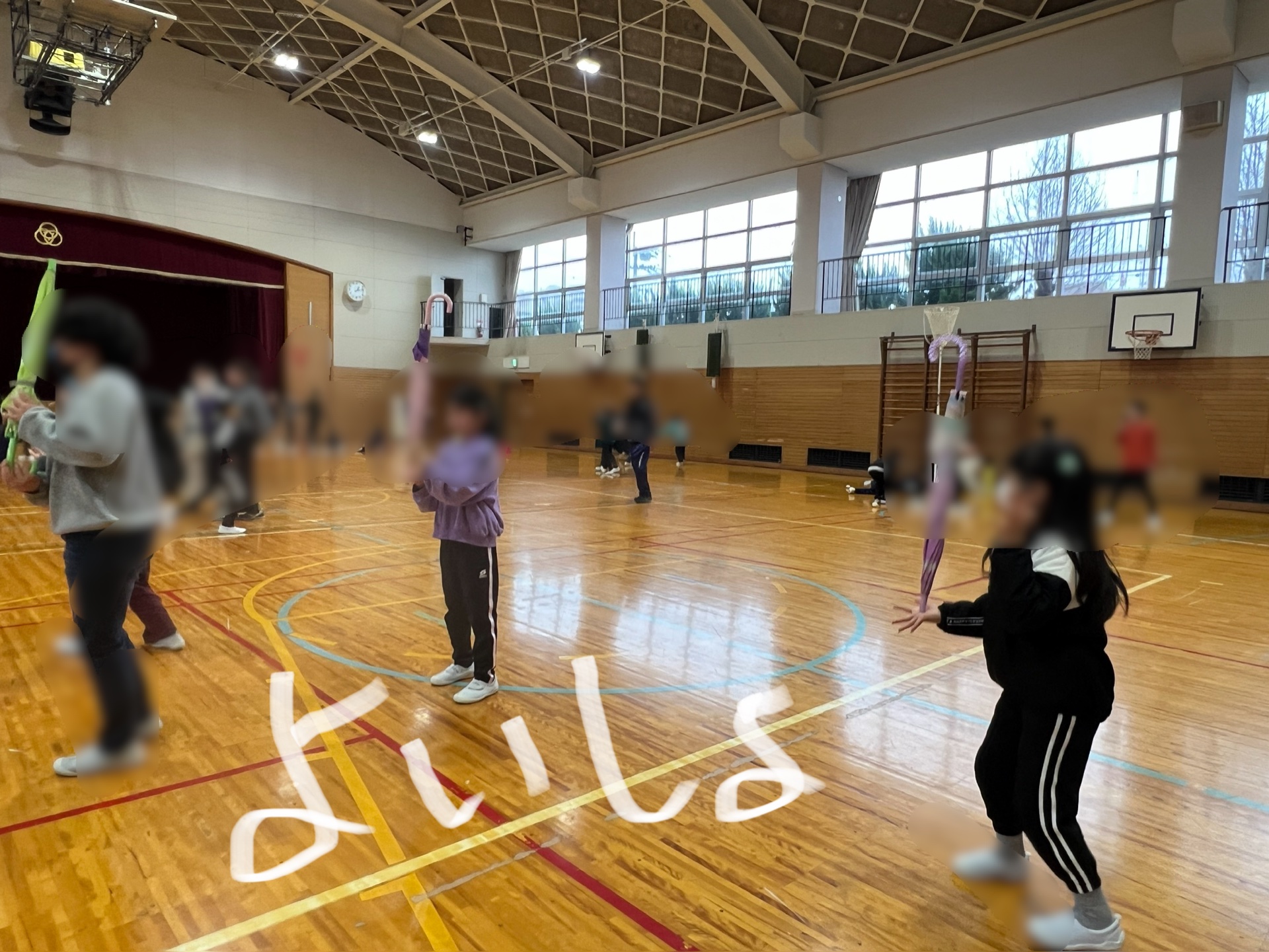 楽しいお昼休みでした