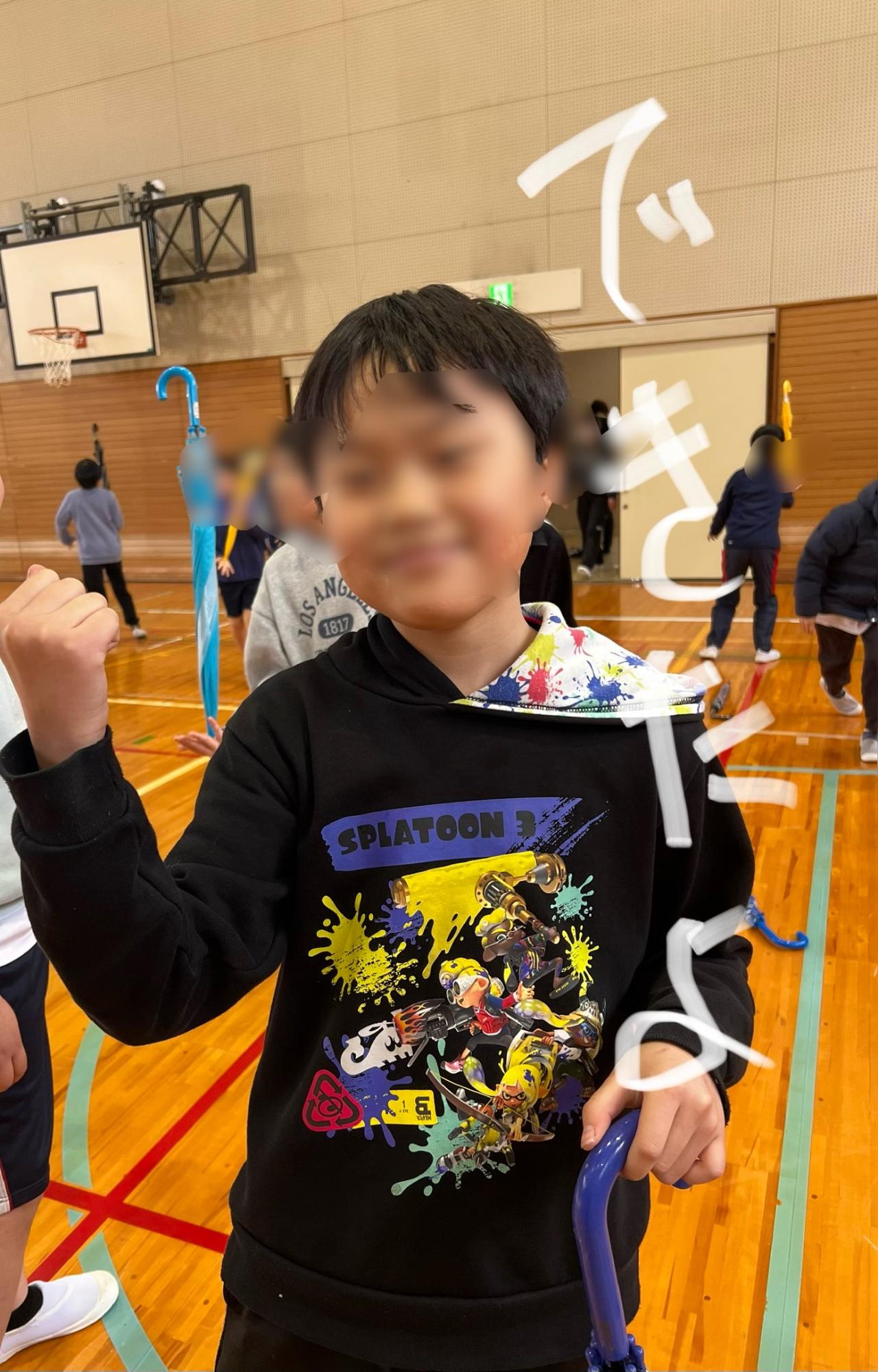 早々と達成できたことを報告に来る姿