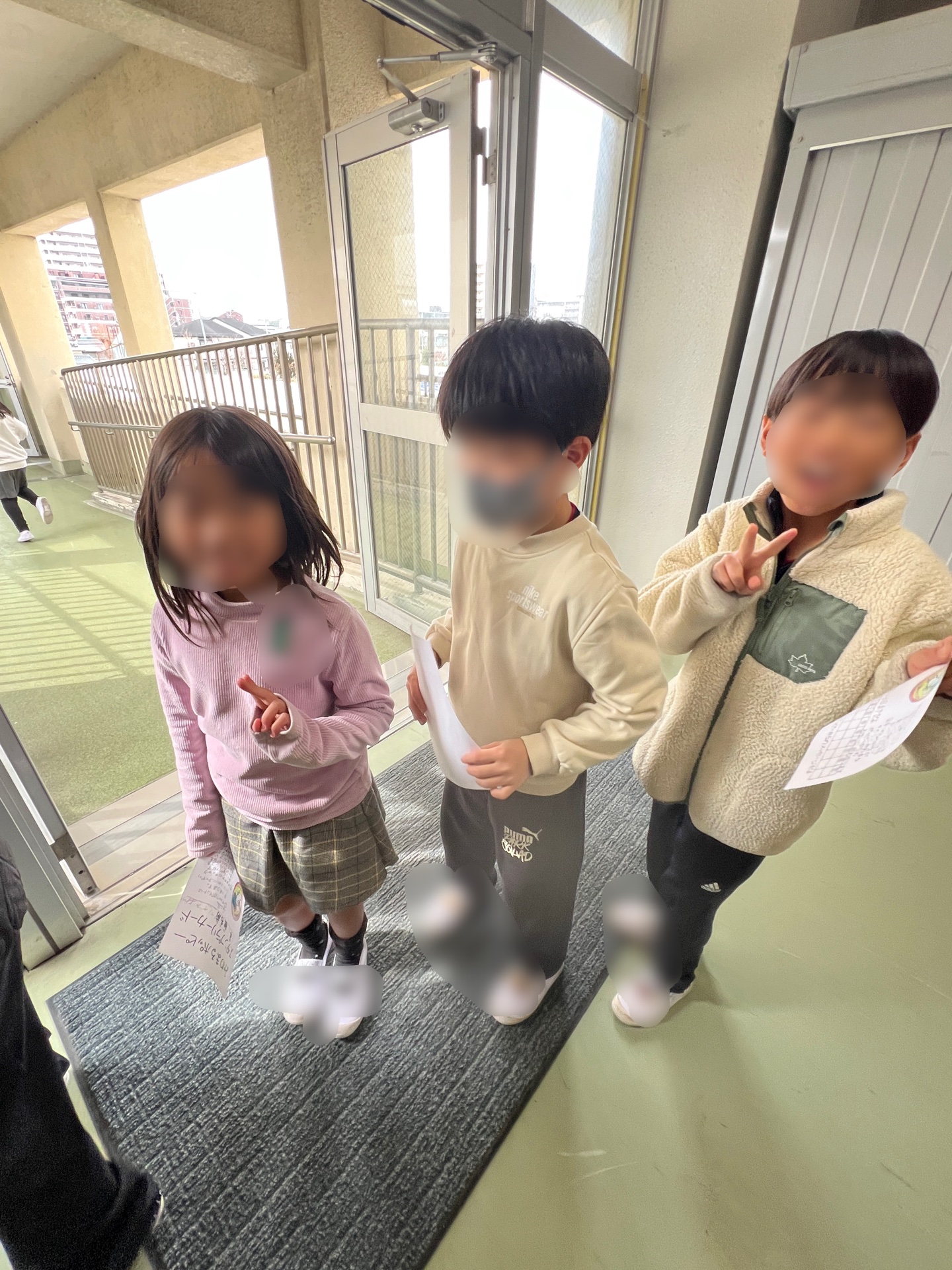 スタンプ待ちをぱちり