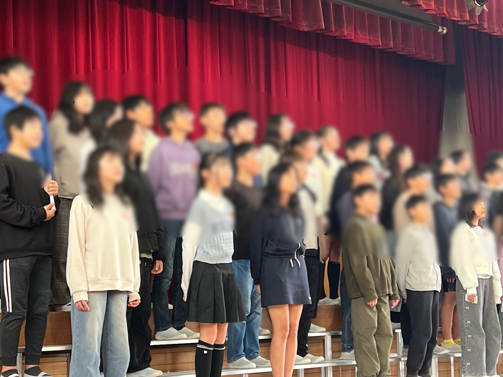 音楽会以来のオンザステージ