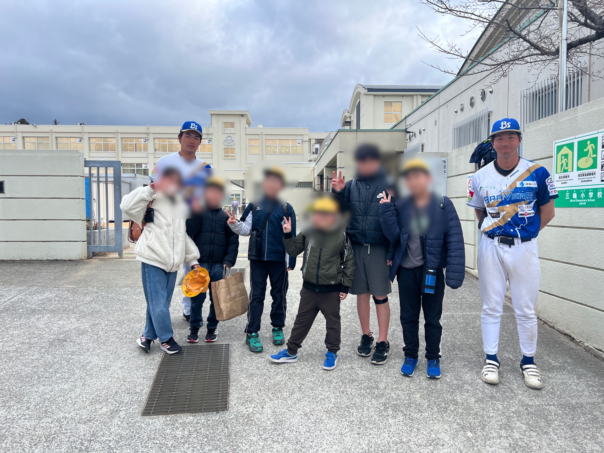 笑顔で迎えてくれる2