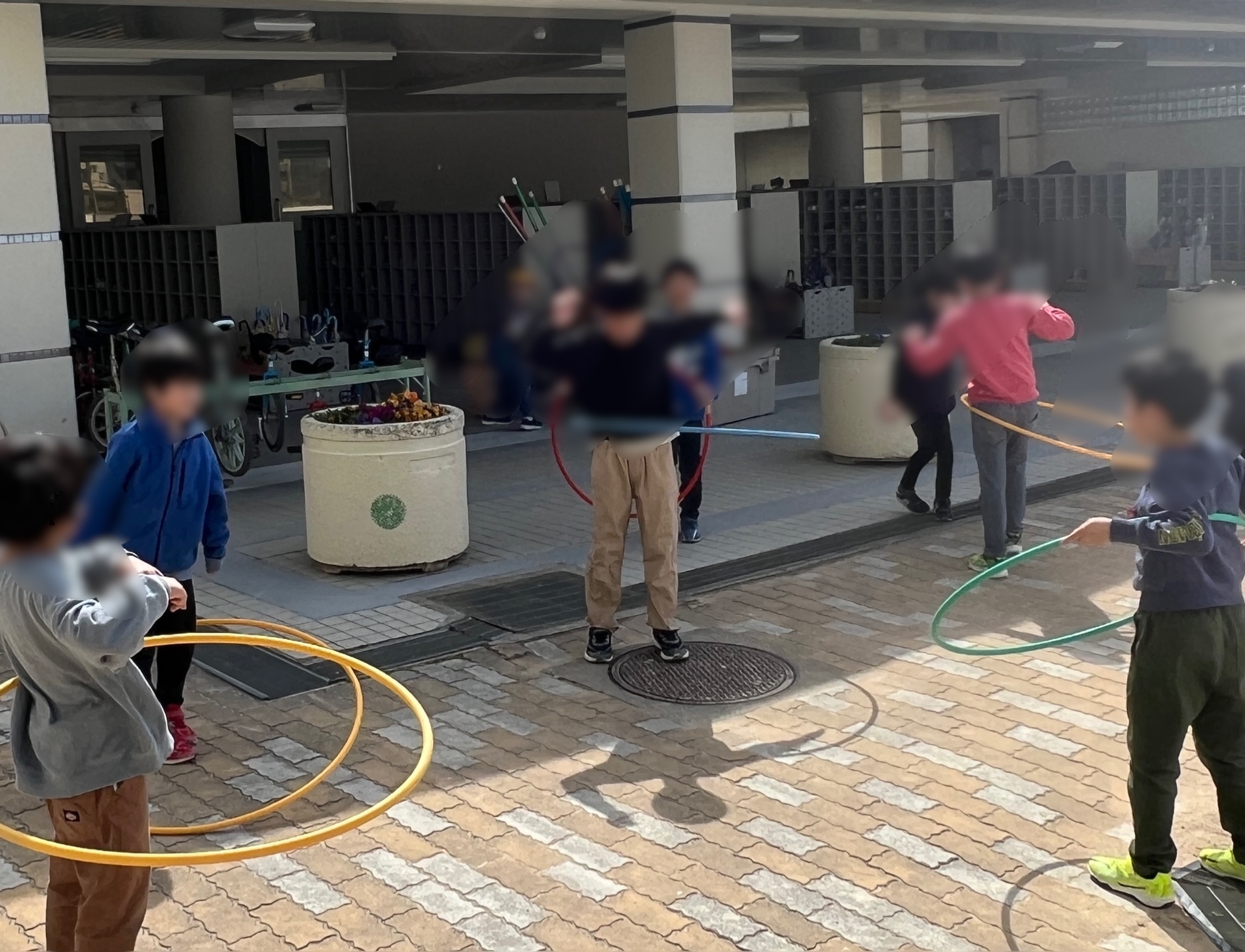 フープは大人気