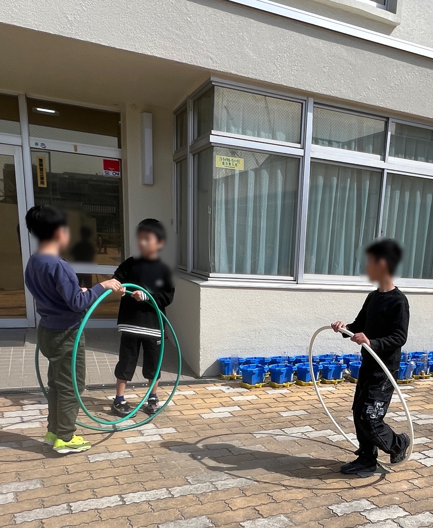 いろいろな回転を楽しんでます