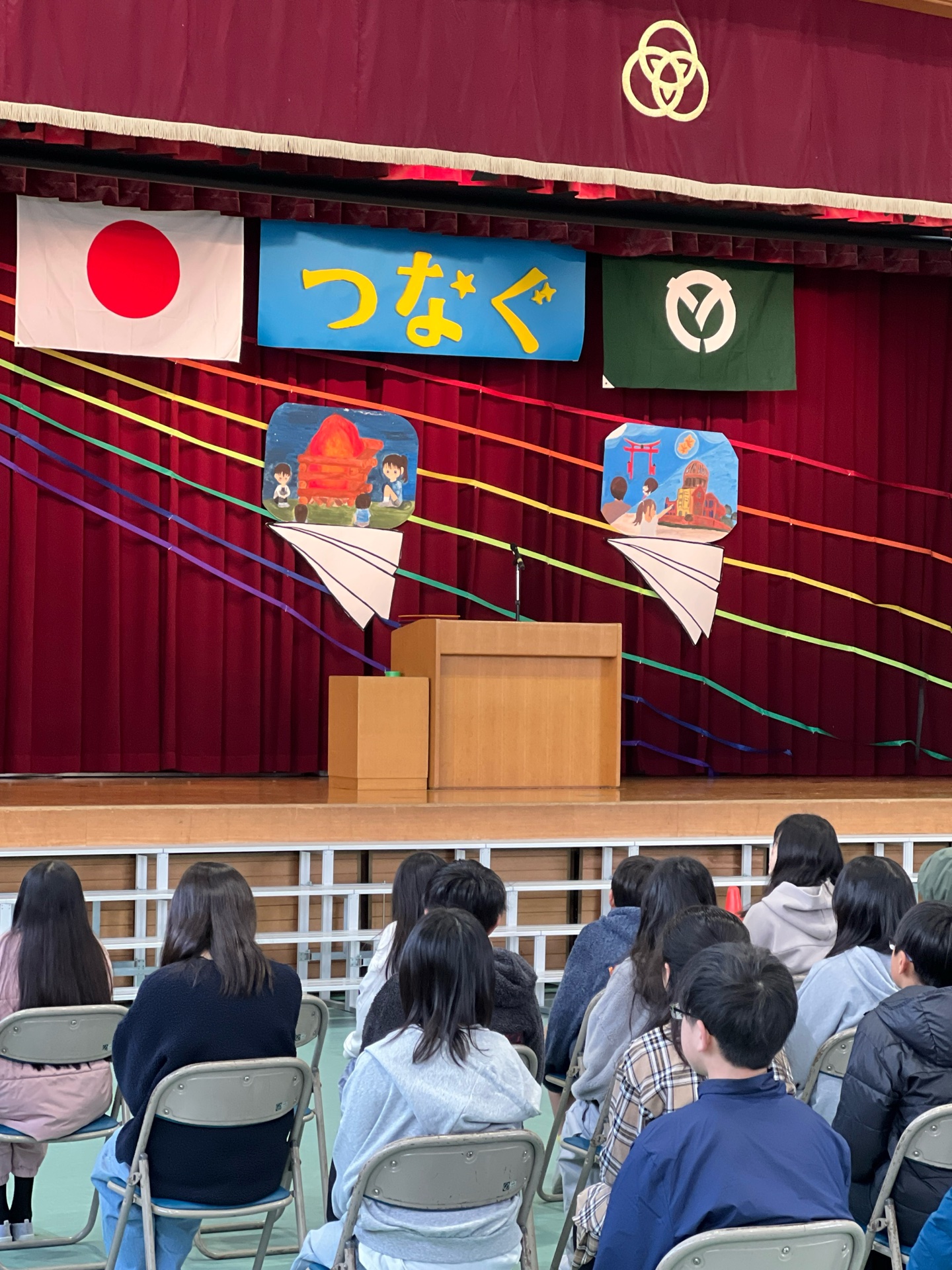 朝、このステージを見て感動