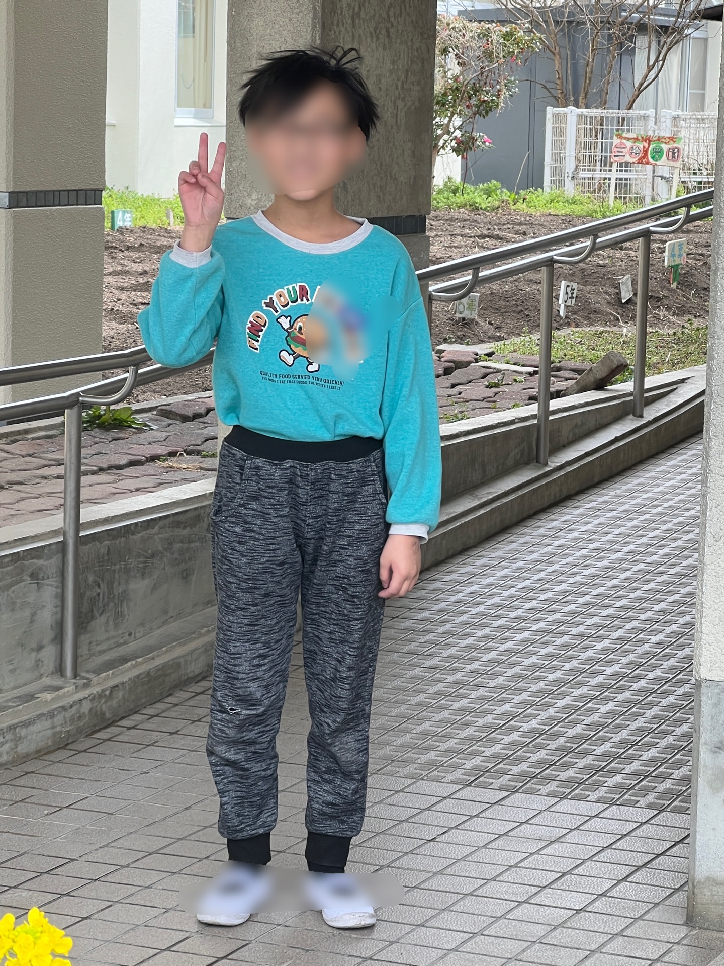 そうじをしながら、笑顔の中に夢と希望が詰まってる5