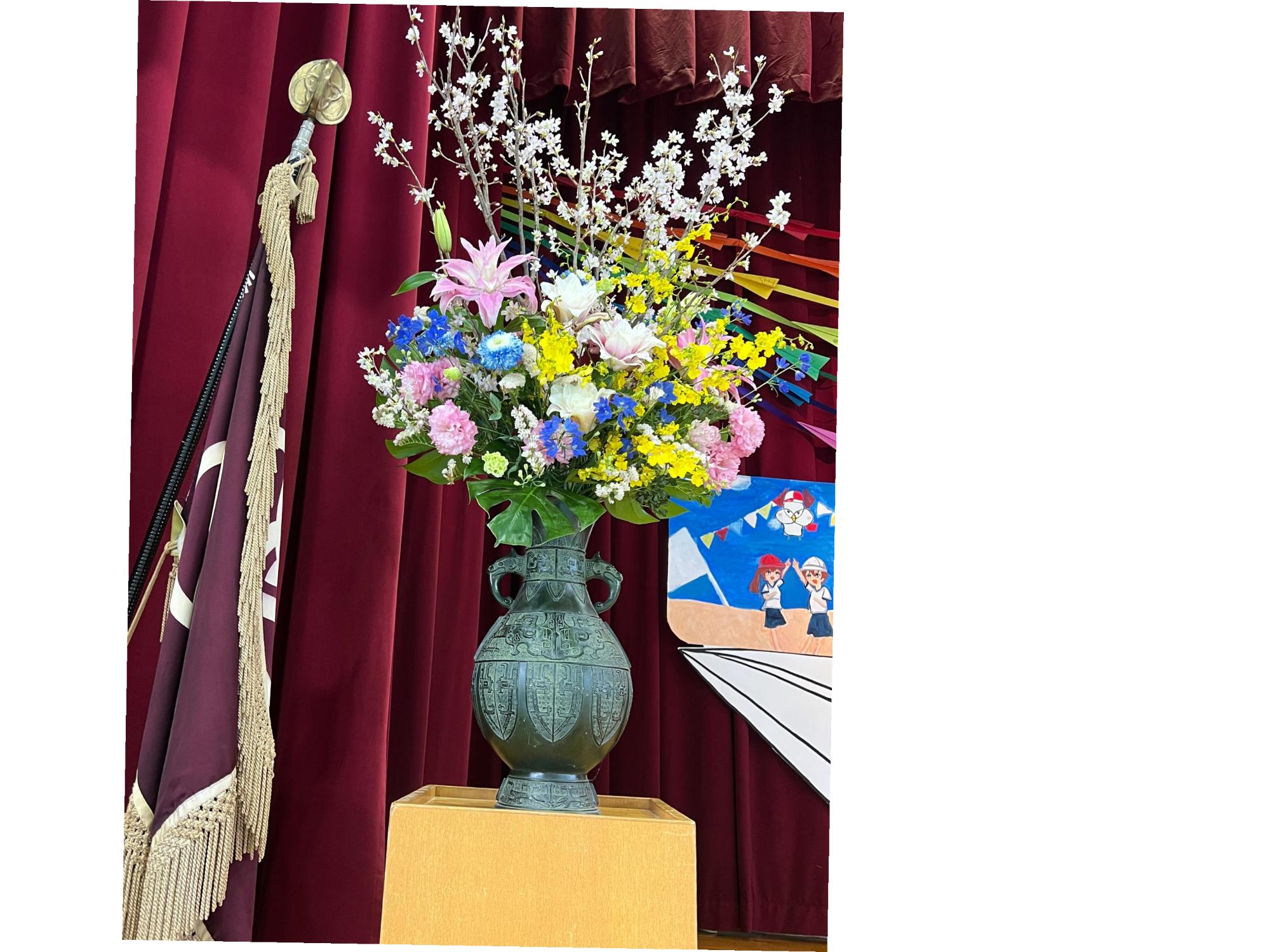 素敵なお花飾り