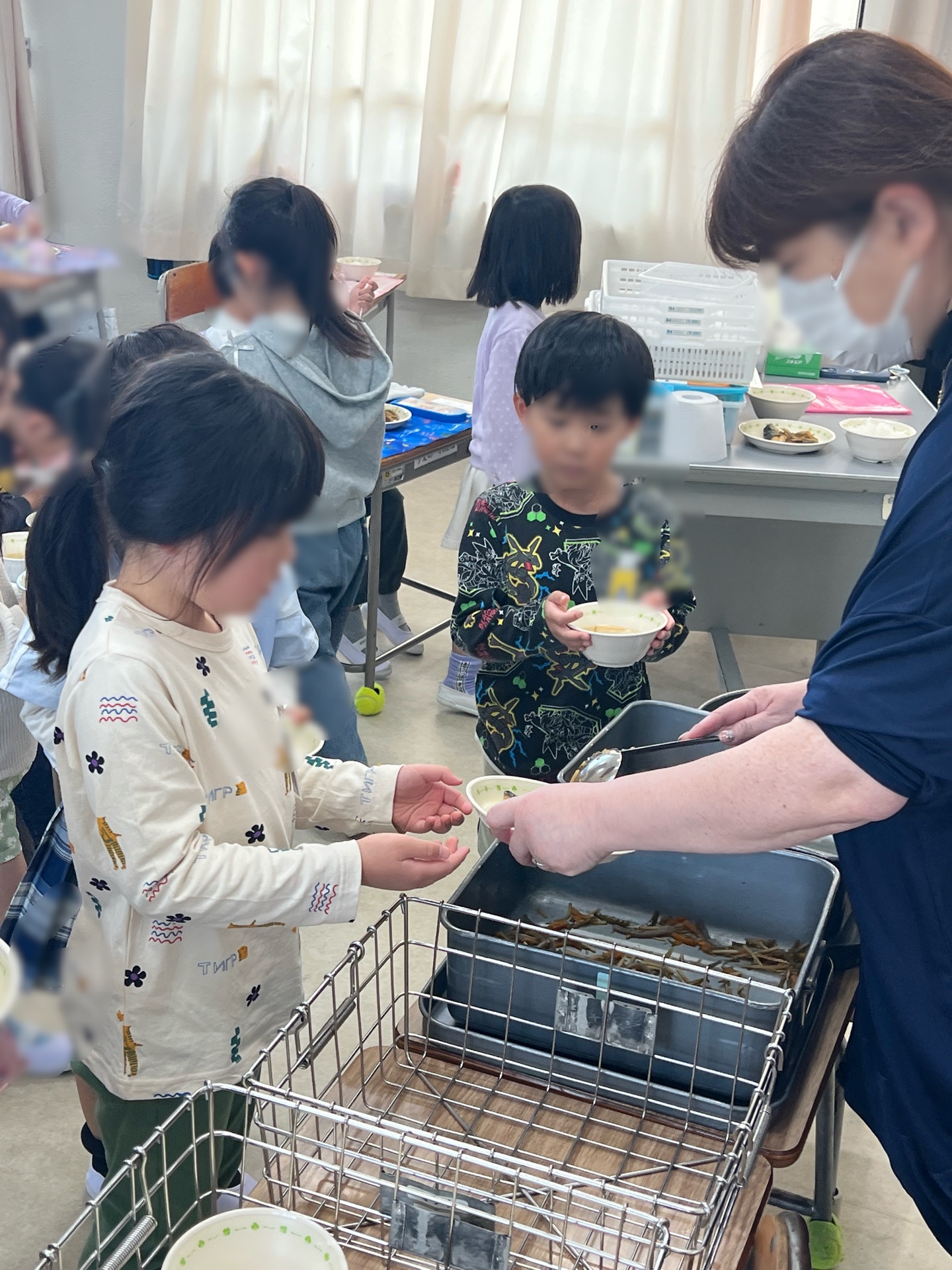 おかわりと、おへらし