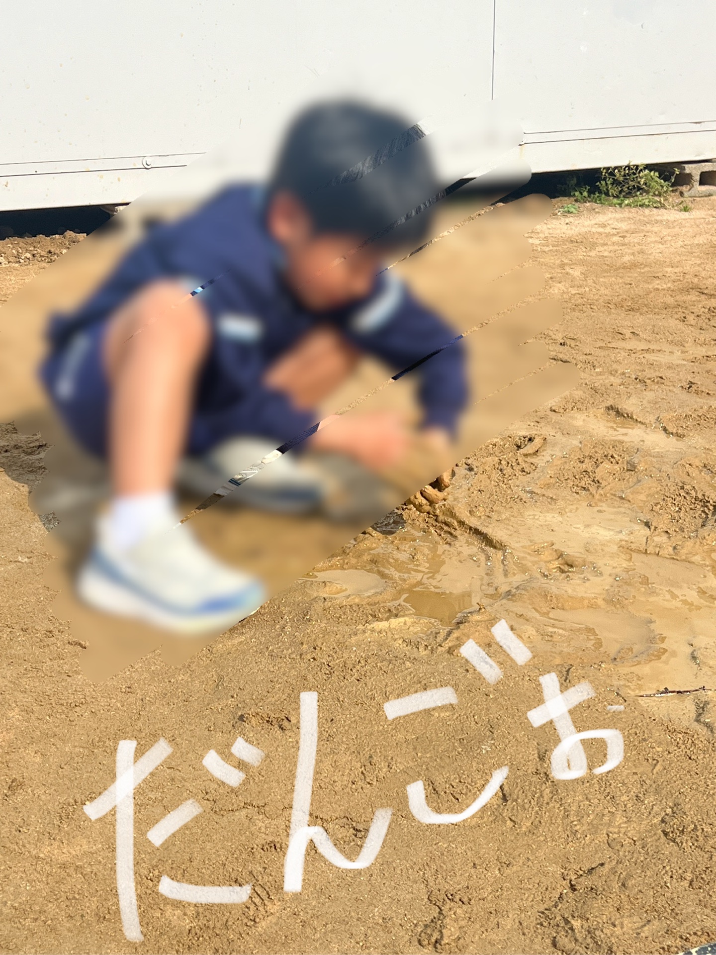 にわかに泥団子づくりが
