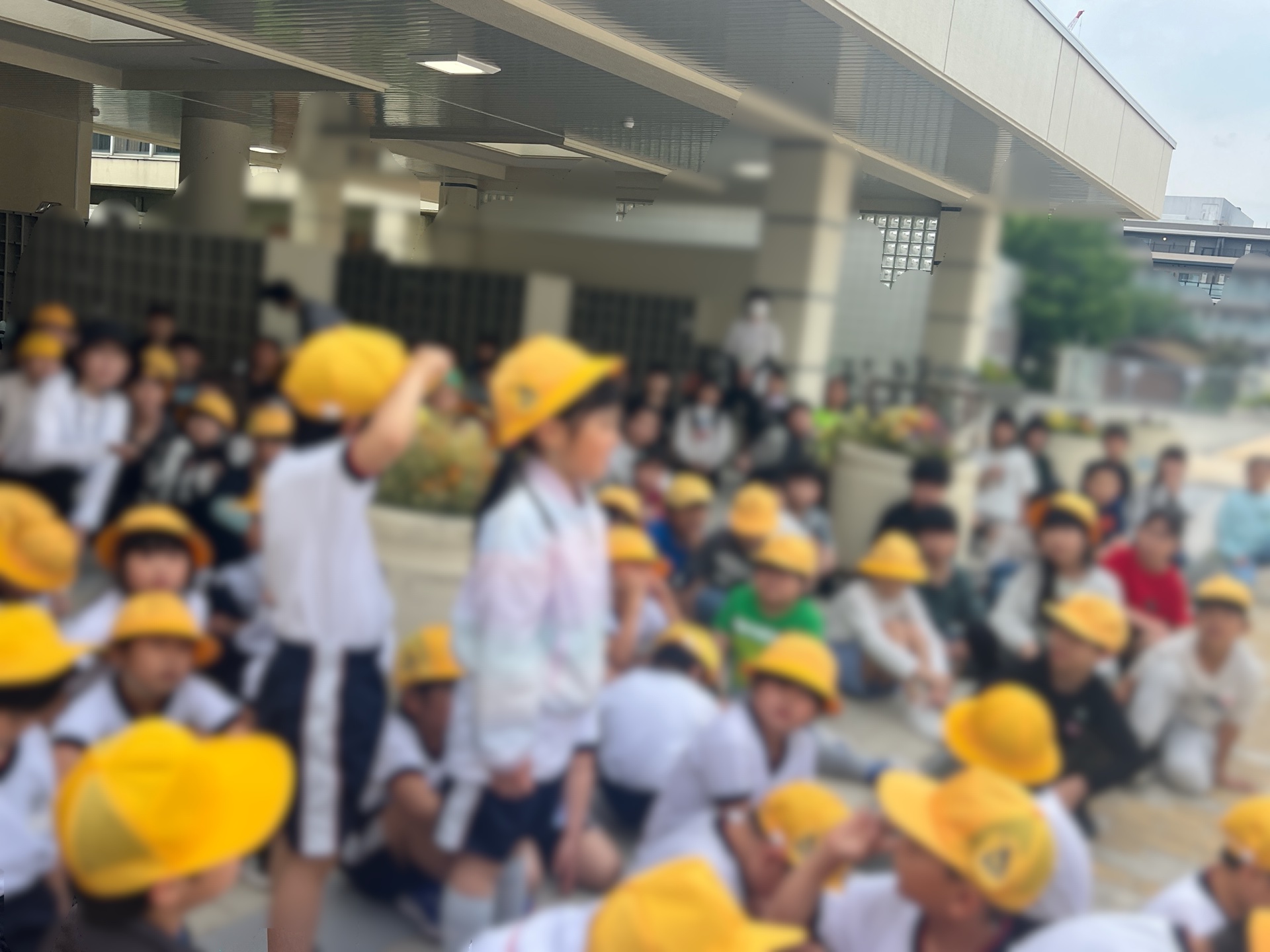 わくわくしていますって、発表中