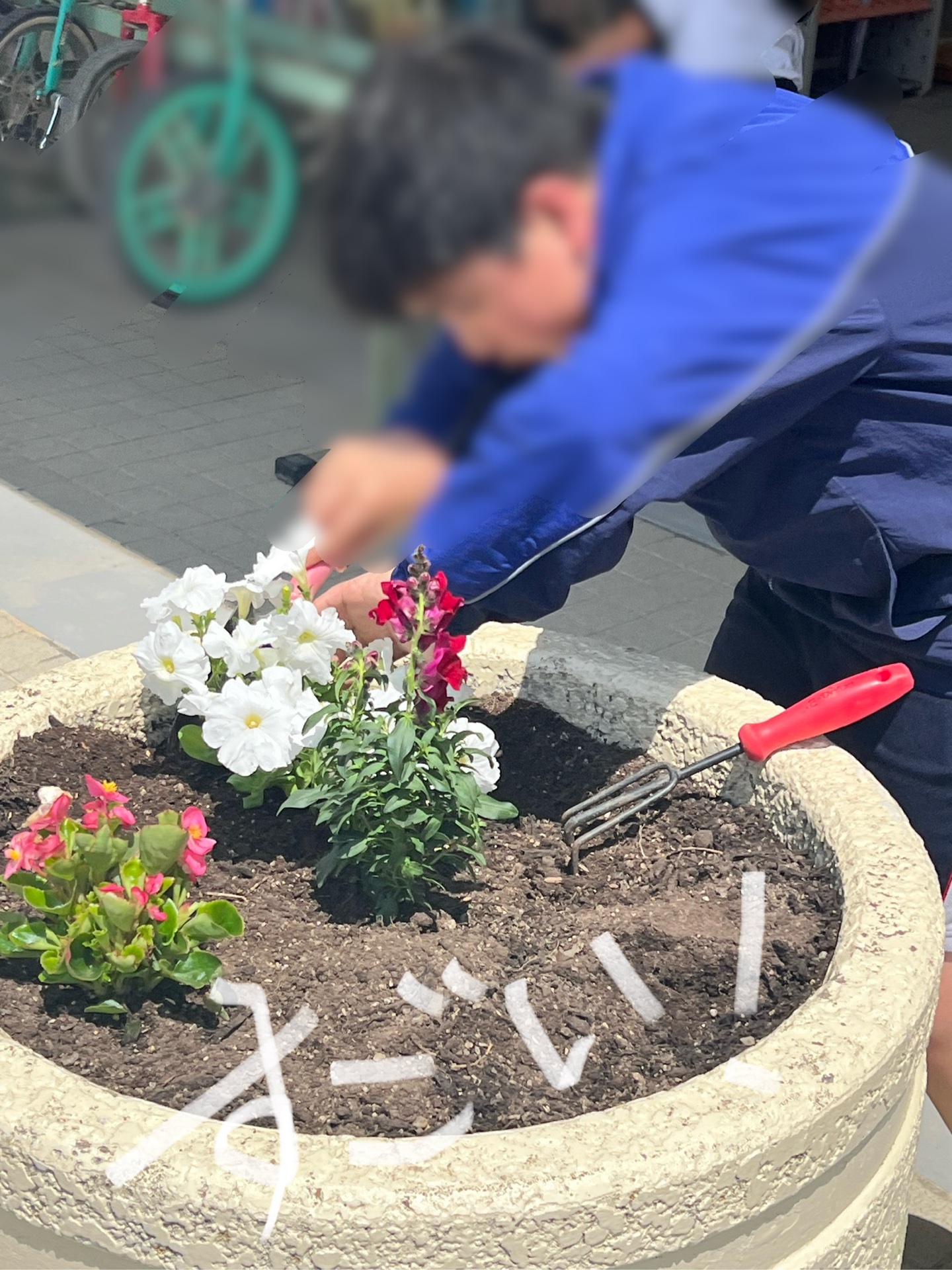 見て、この集中力
