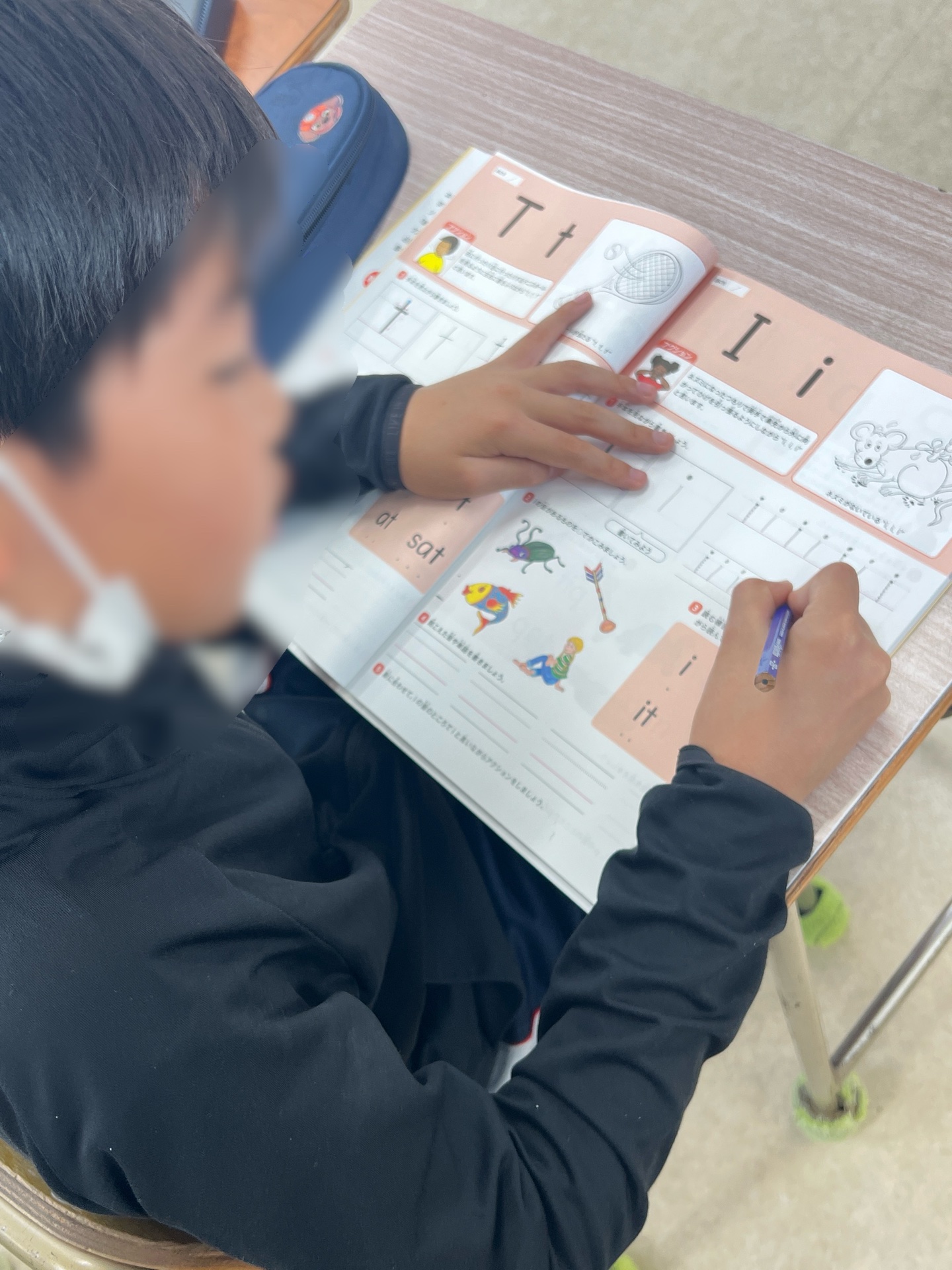 丁寧な書き取り