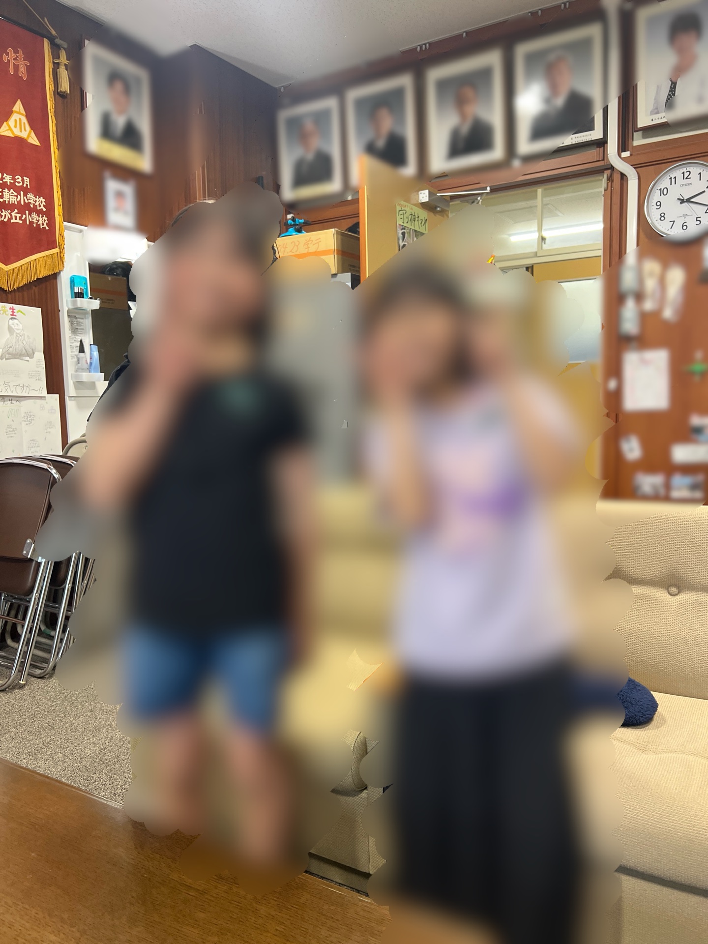 インタビューに訪れた