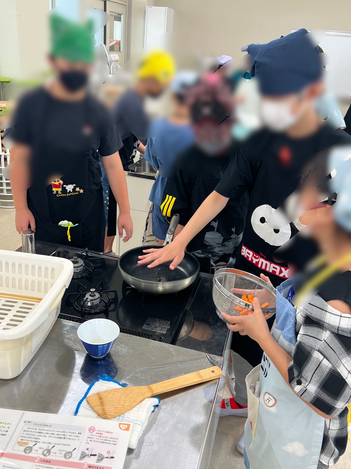 温めスタート直前