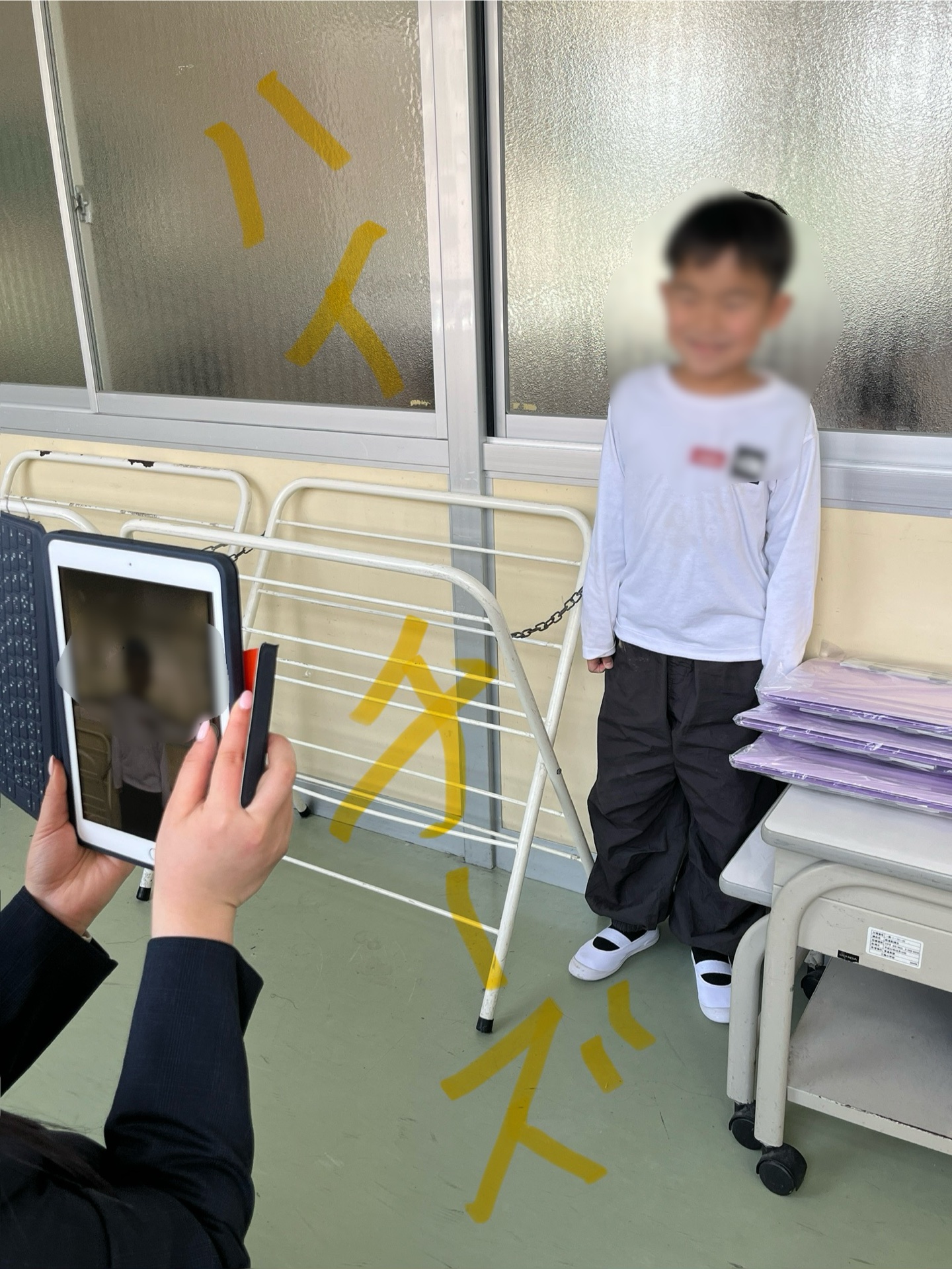 掲示用かなぁ、個人写真撮影もしています