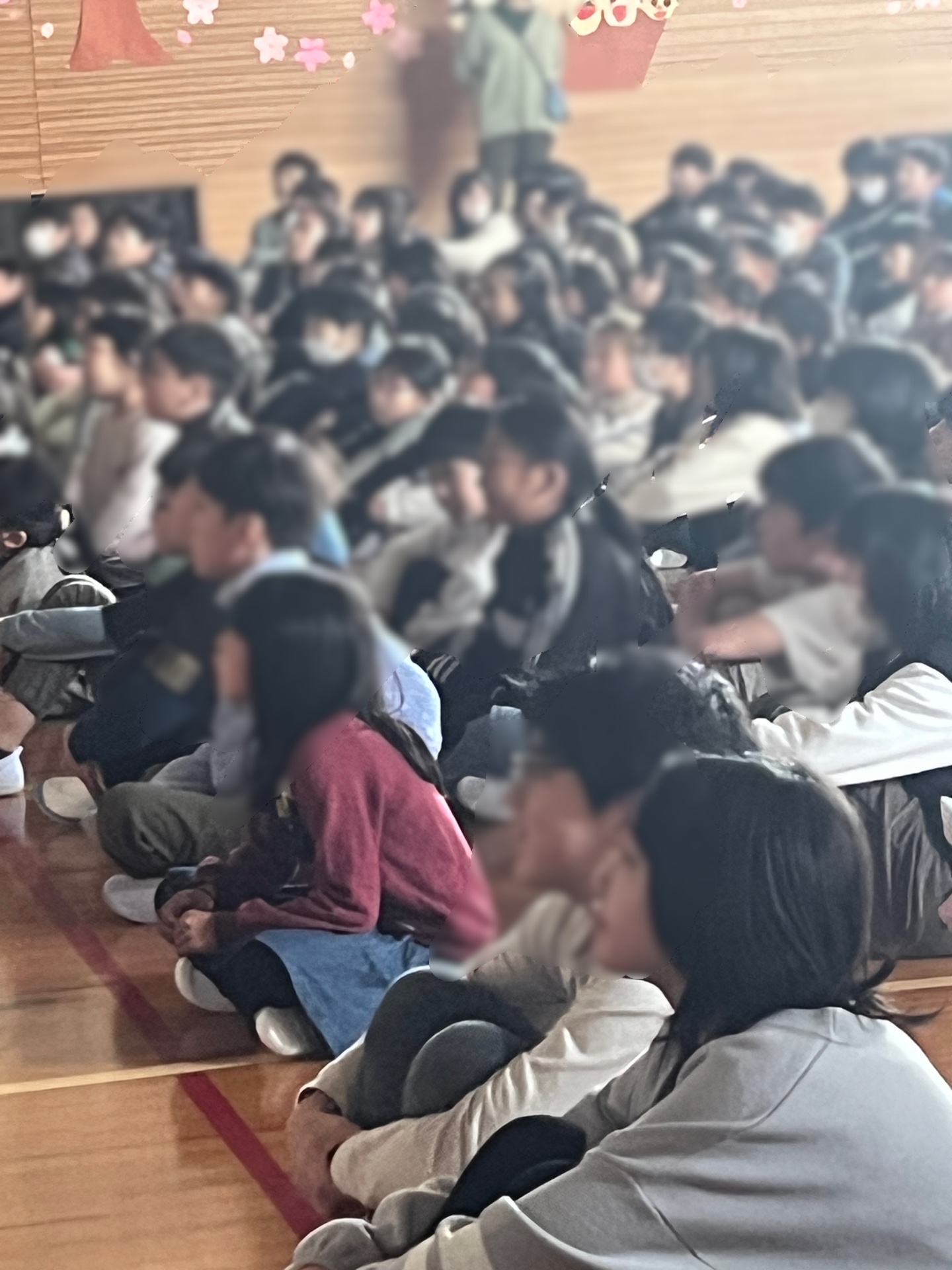 しっかりと聞くみんな