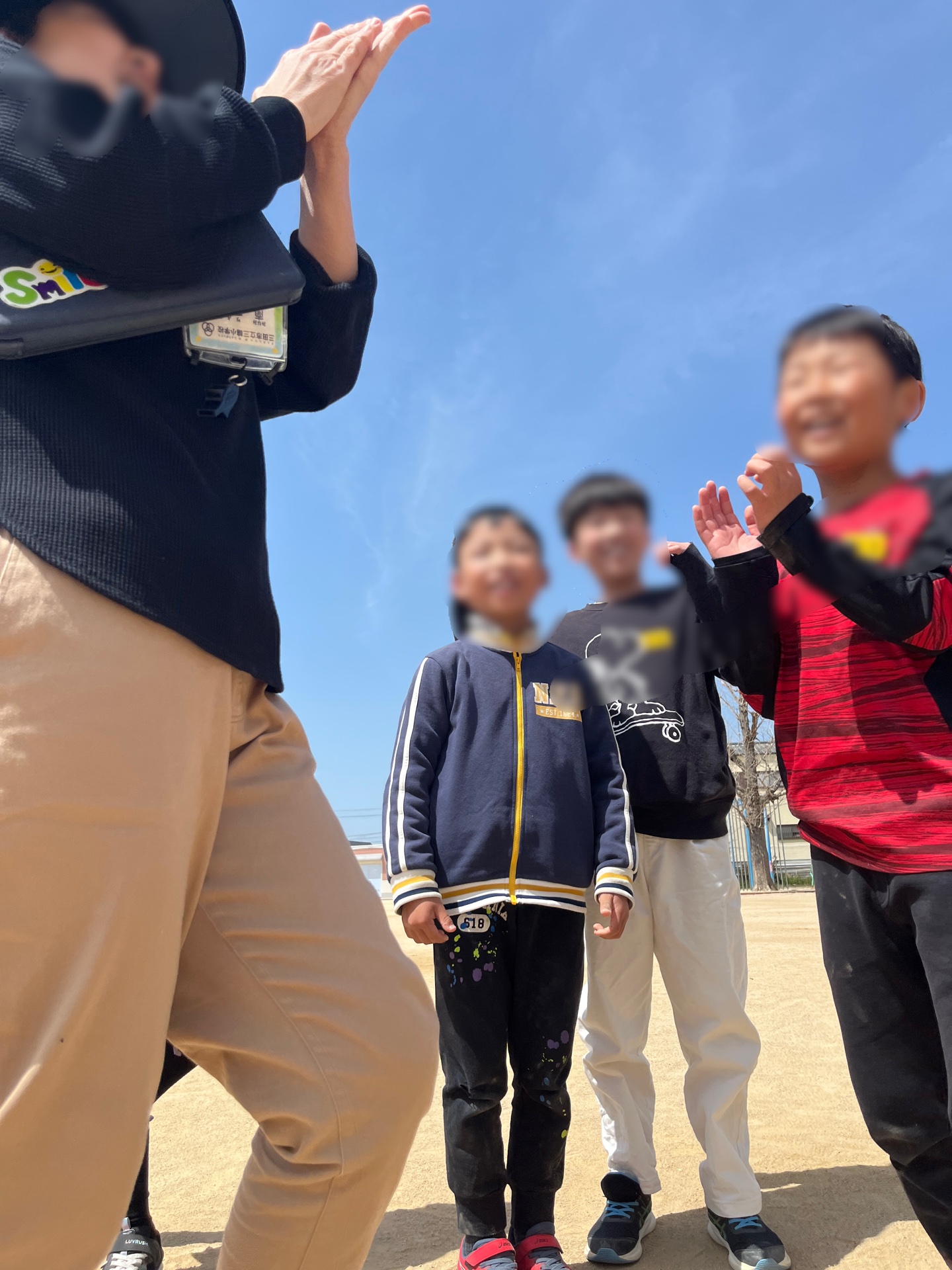 大成功だったから、大喜びの4年生