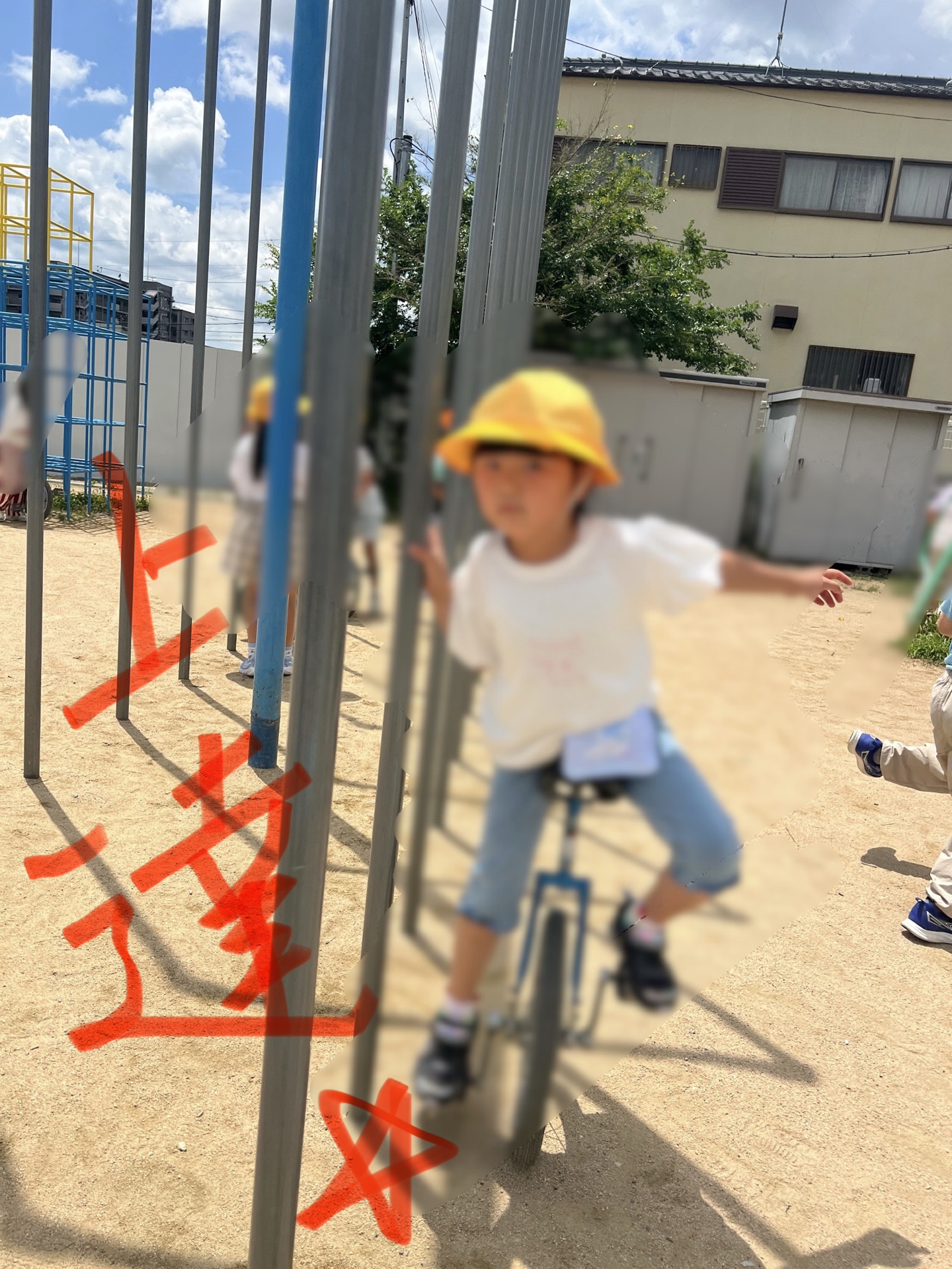 一輪車もうまくなってきた