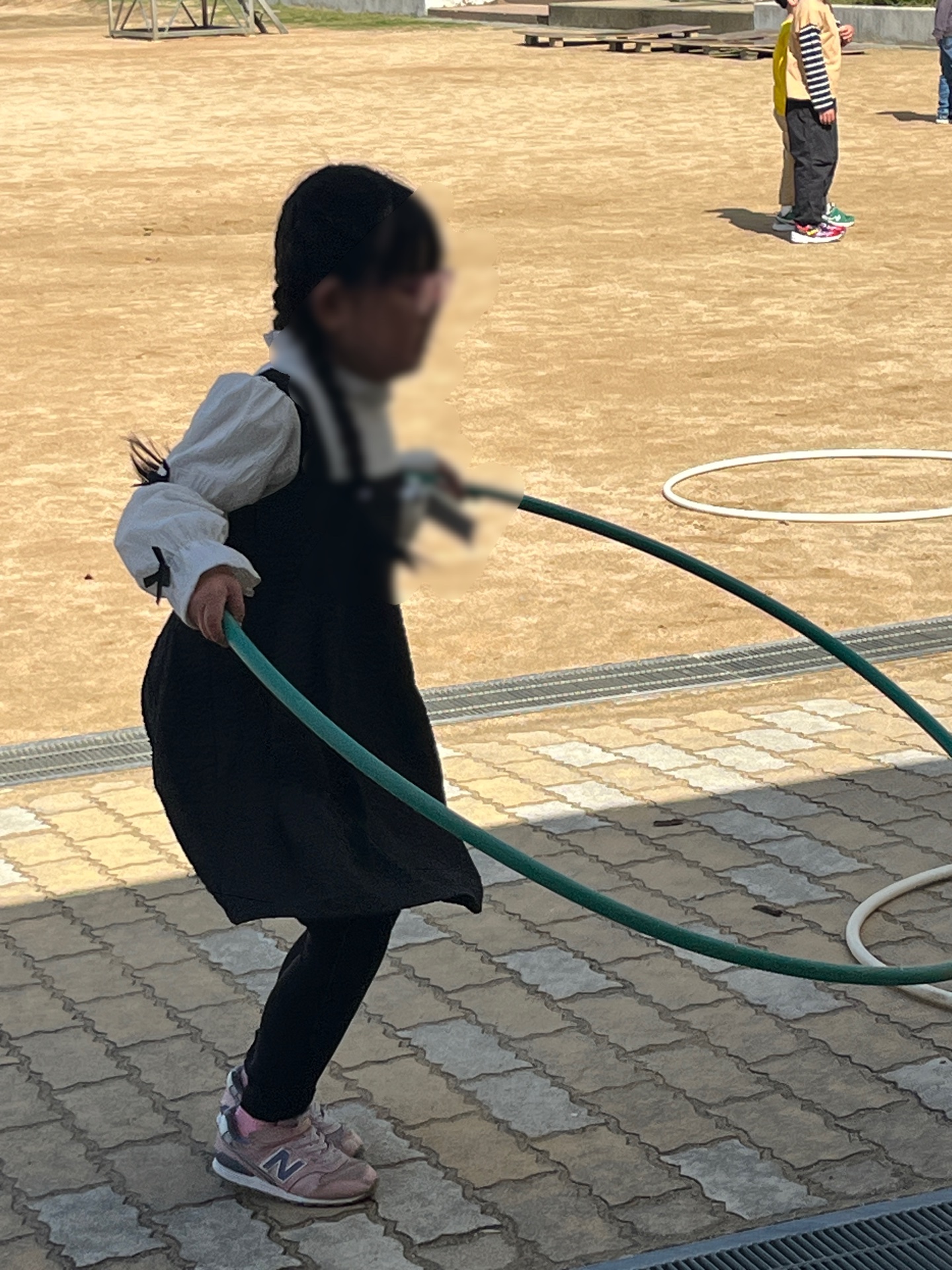 フープを見て、見て