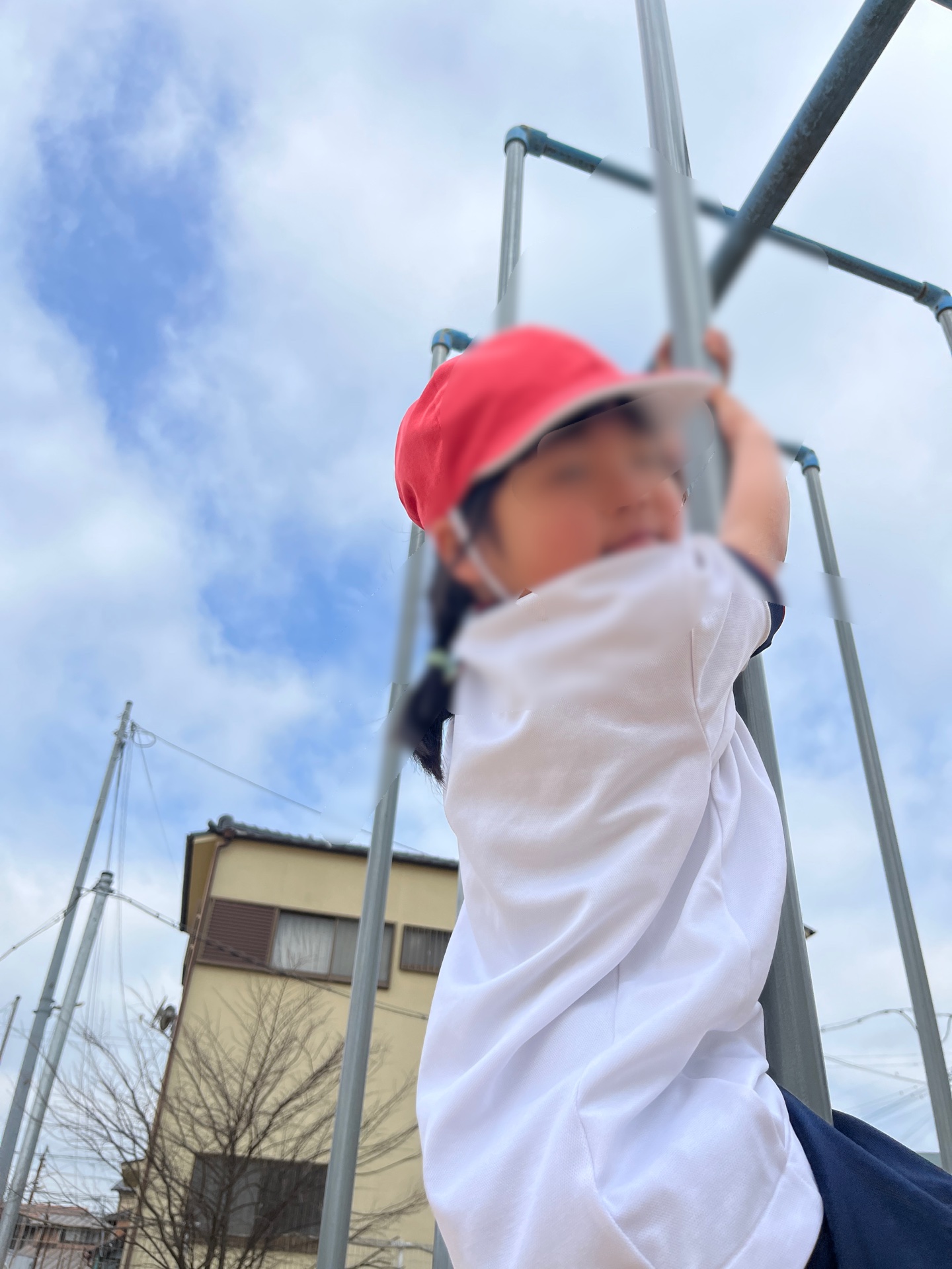 のぼり棒で高くあがりたいんです