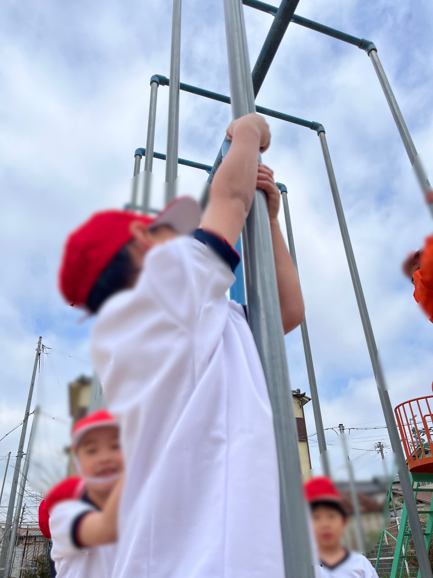 ぐいぐいとのぼっていく身軽さです