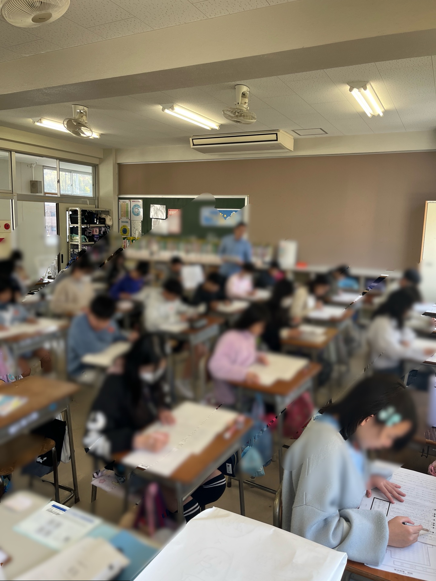 学力テスト開始です