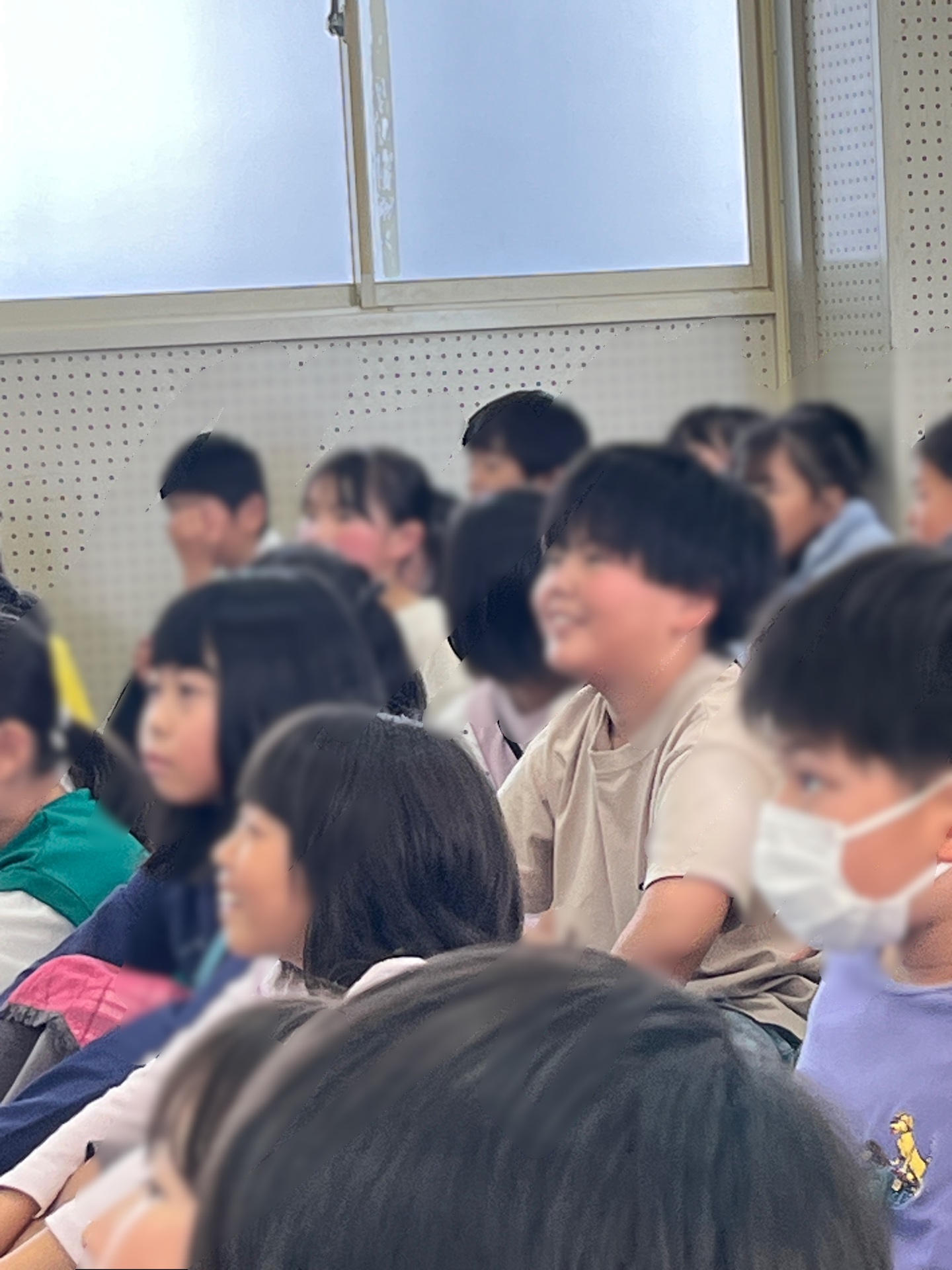 とっても嬉しそうで、学びに前向きでしょう