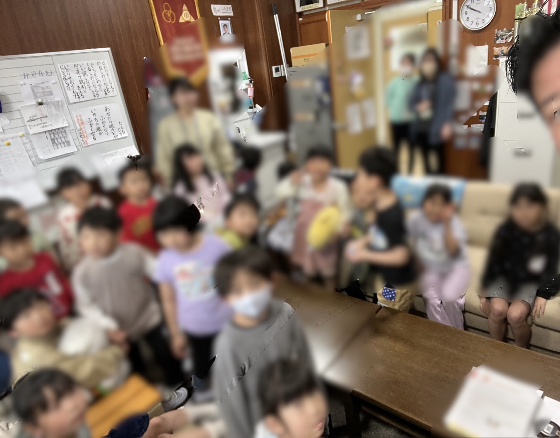 校長室で発見連発の1年生