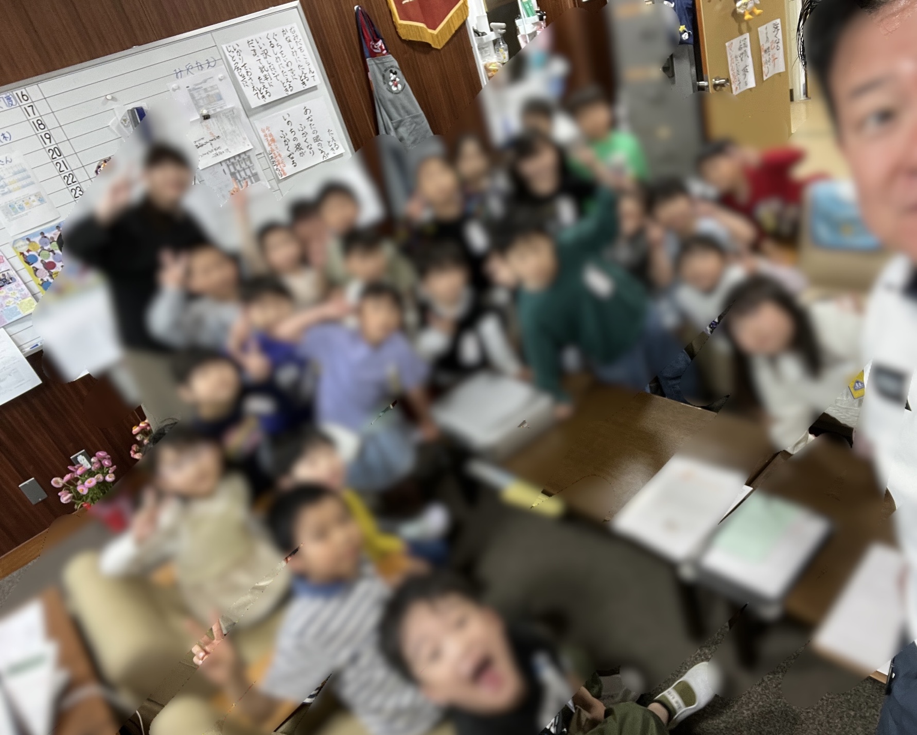 校長室から出るときは、忍者のようにが、合言葉でした