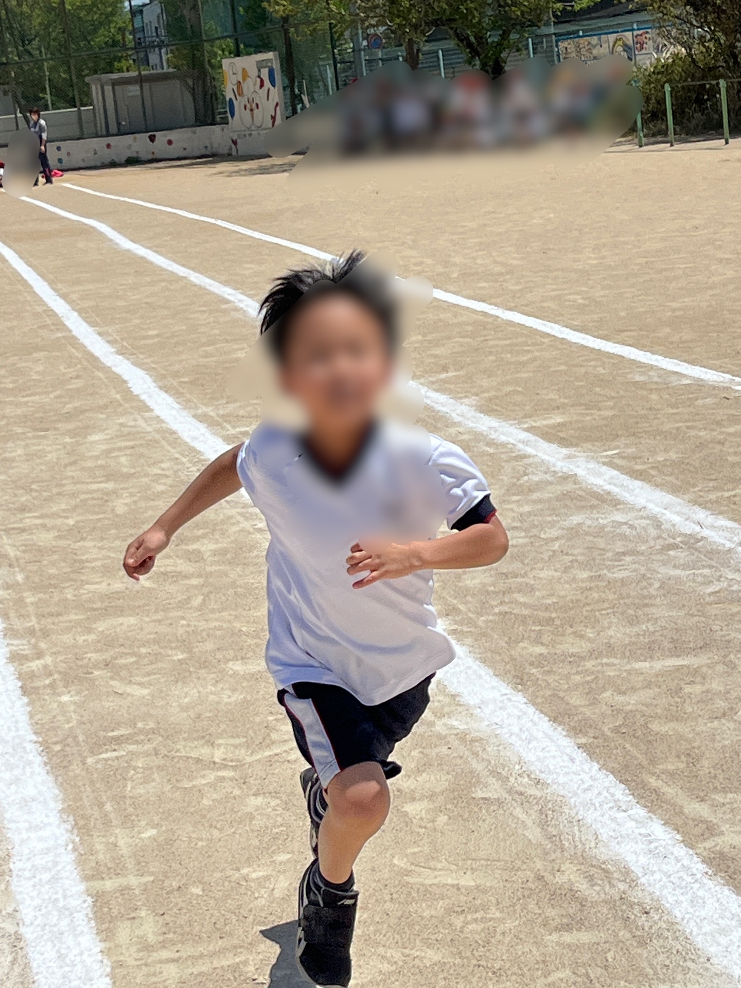 今日は追い風でした