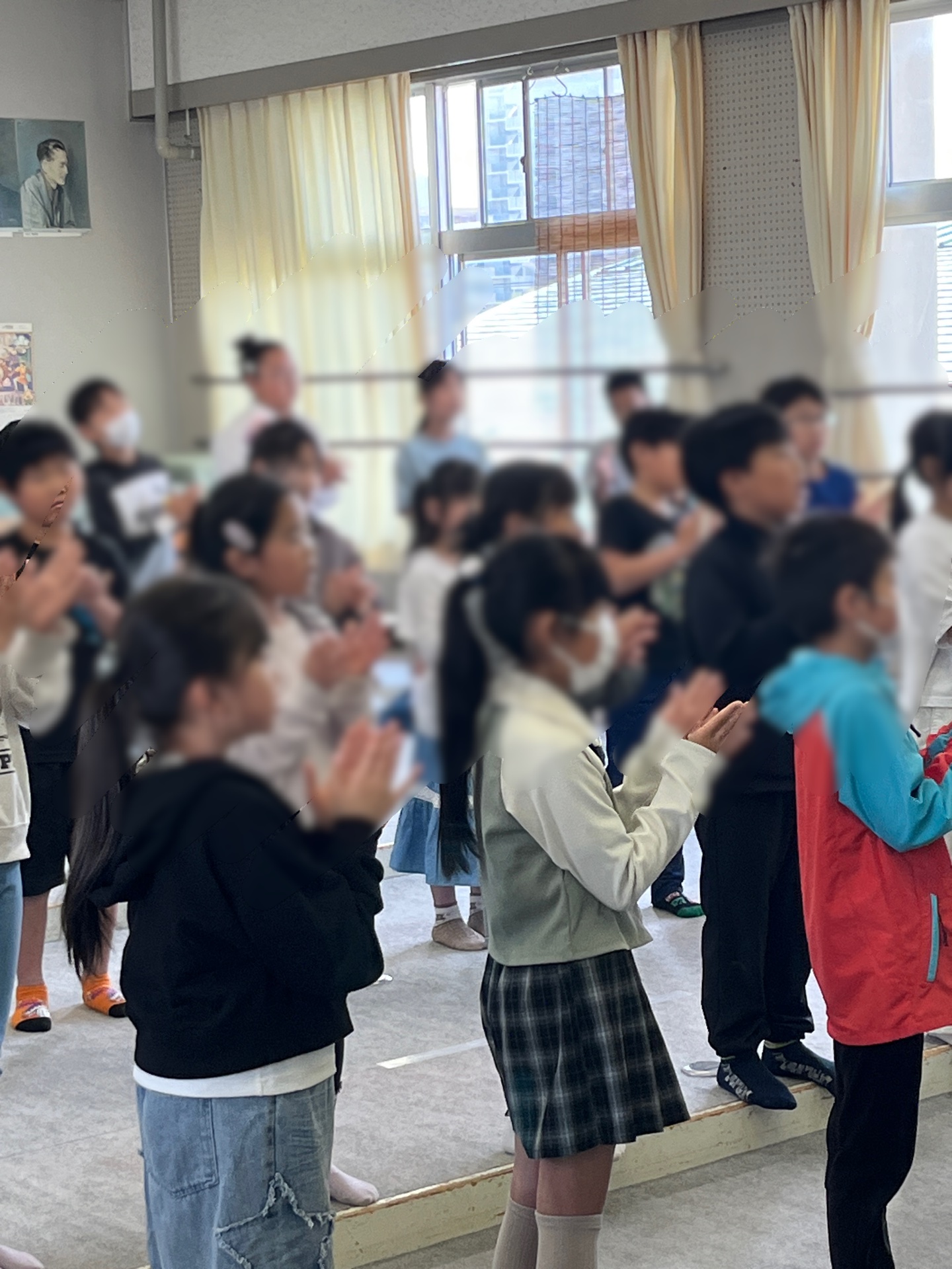 音楽の授業見学