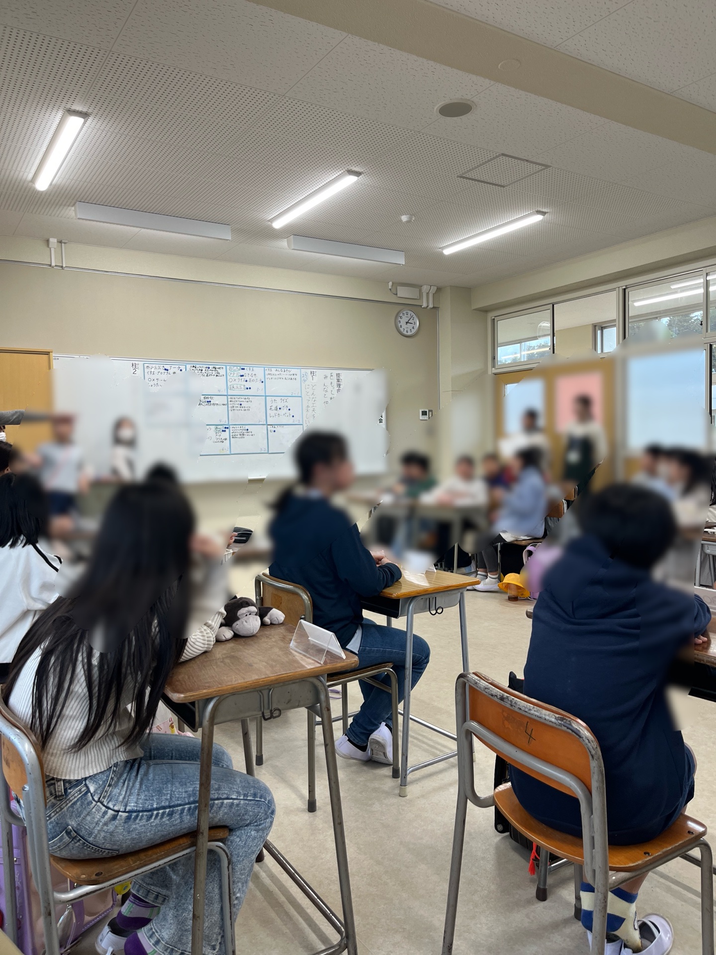 板書も素晴らしい